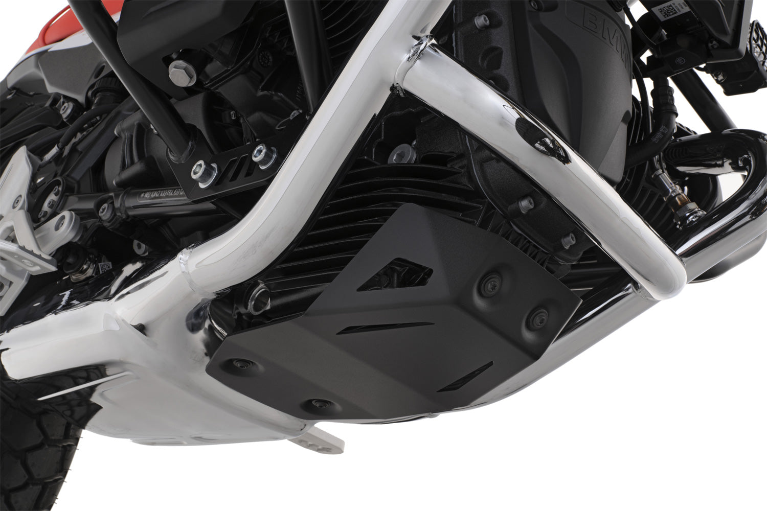 Wunderlich Engine Guard Street | R 1300 R | Silver -   Pyramid Motorcycle Accessories