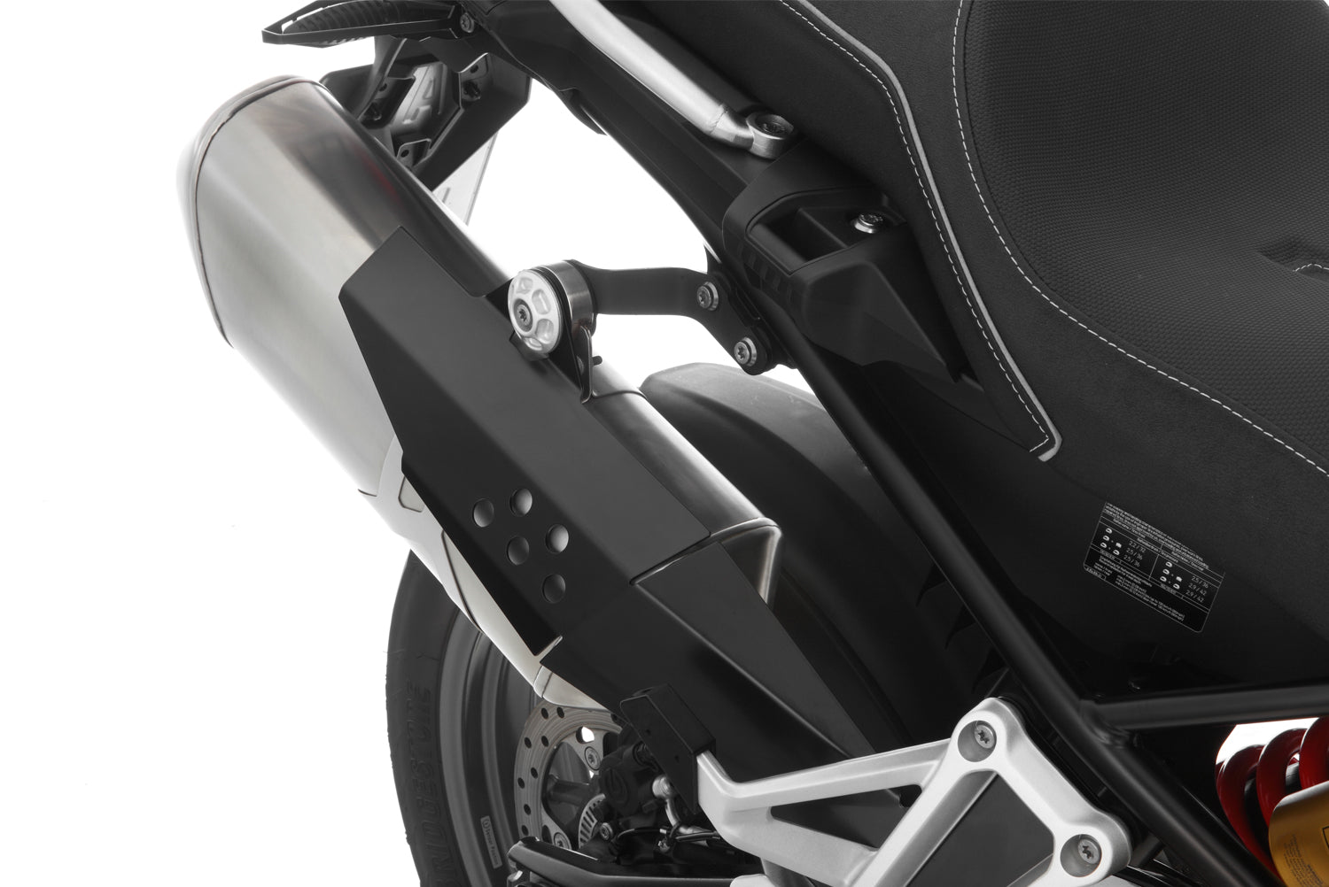 Wunderlich Exhaust Pipe Holder High | R nineT | Black -   Pyramid Motorcycle Accessories