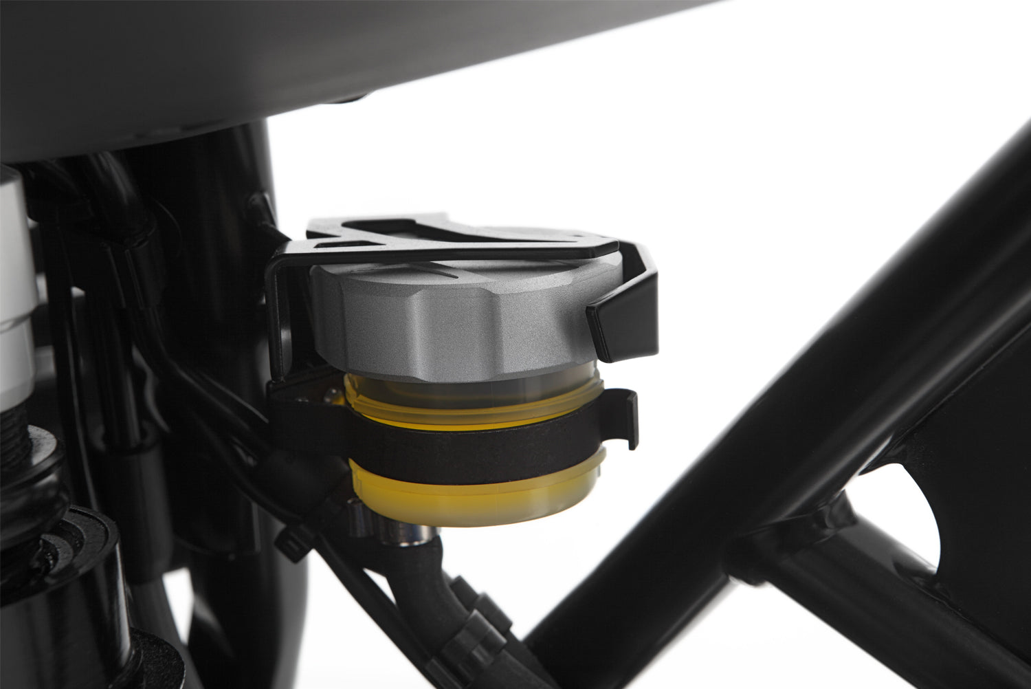 Wunderlich Brake Reservoir Protector Rear | Silver -   Pyramid Motorcycle Accessories
