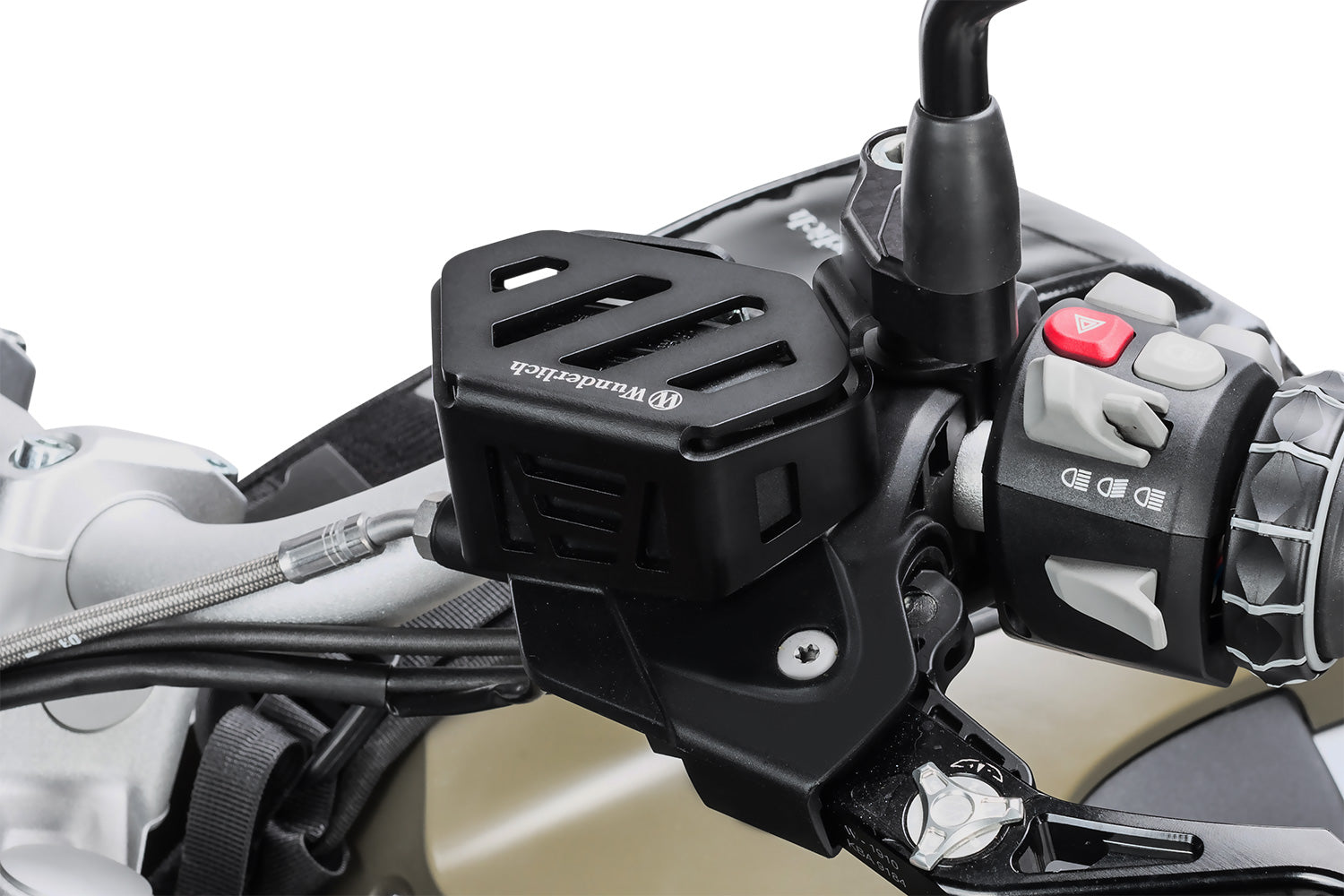 Wunderlich Clutch Reservoir Protector | Black -   Pyramid Motorcycle Accessories