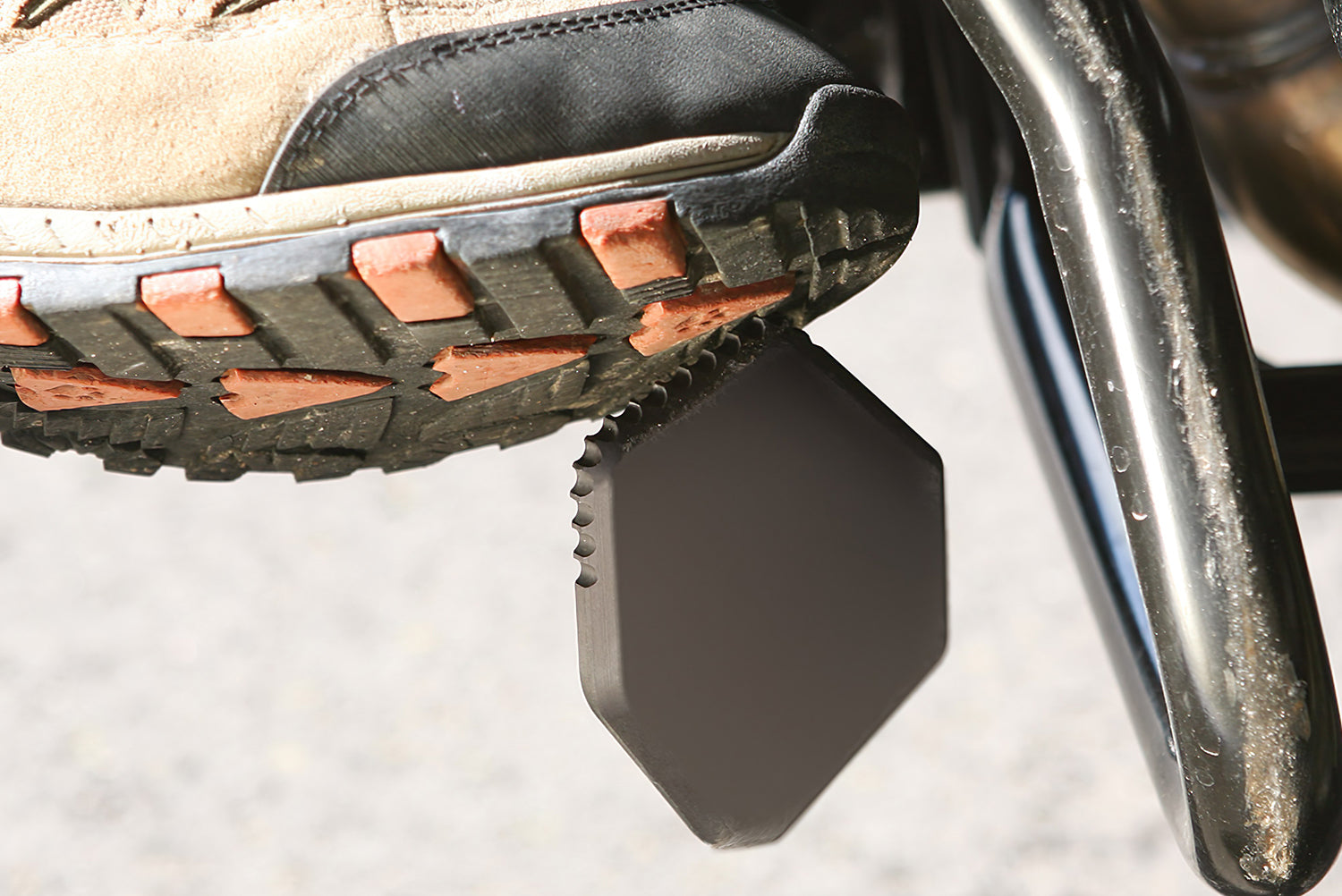 Wunderlich Side Stand Enlarger | Black | BMW R nineT -   Pyramid Motorcycle Accessories
