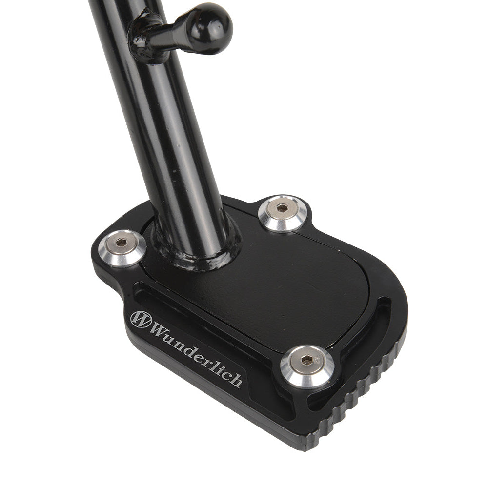 Wunderlich Side Stand Enlarger For Lowered Version | Black | BMW F 900 GS -   Pyramid Motorcycle Accessories