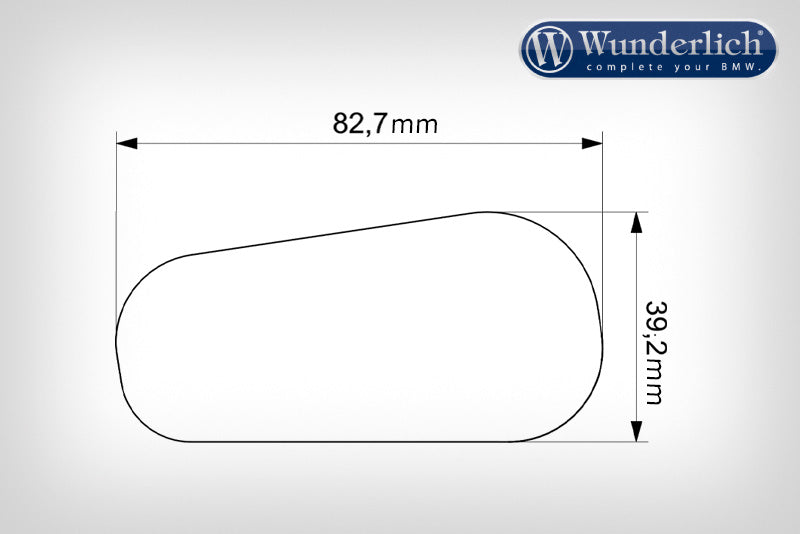 Wunderlich Side Stand Support Enlargement for Lowered Version R 1250 GS Adventure -   Pyramid Motorcycle Accessories