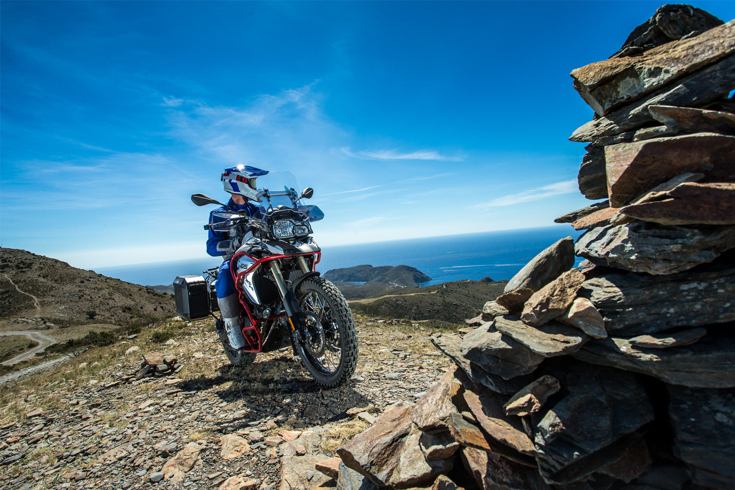 Wunderlich Hand Guards Extensions | Light Smoke | BMW R nineT -   Pyramid Motorcycle Accessories