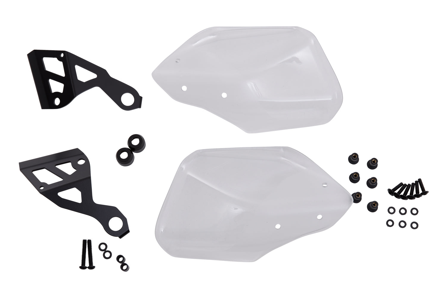 Wunderlich Hand Guards | Clear -   Pyramid Motorcycle Accessories