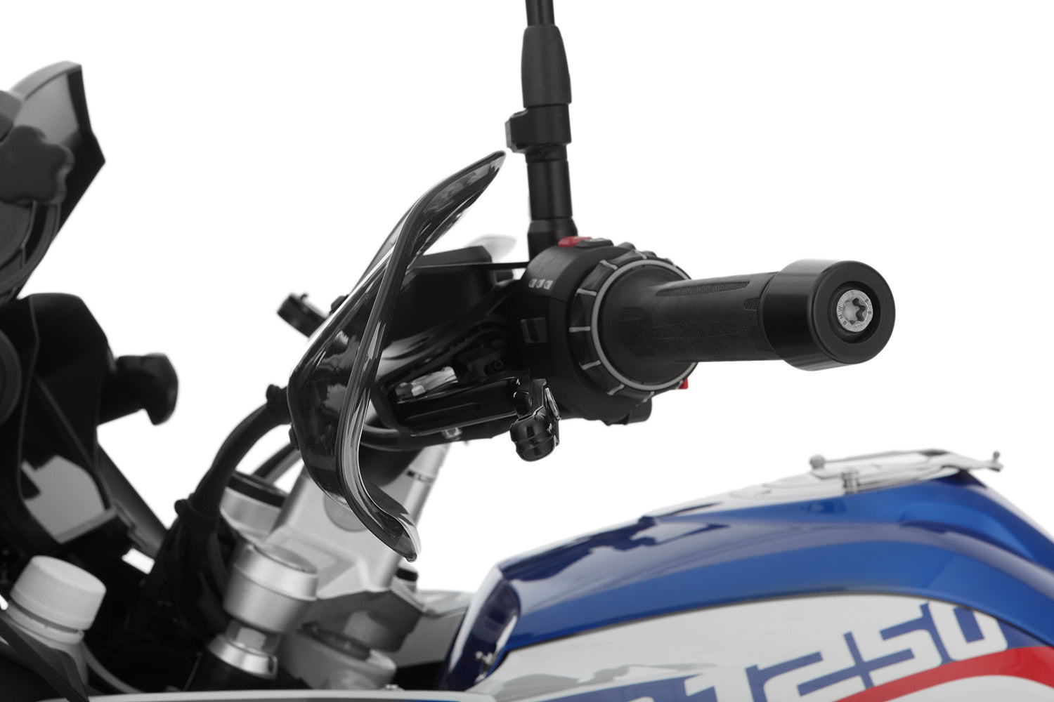 Wunderlich Hand Guards | Clear | BMW R nineT -   Pyramid Motorcycle Accessories