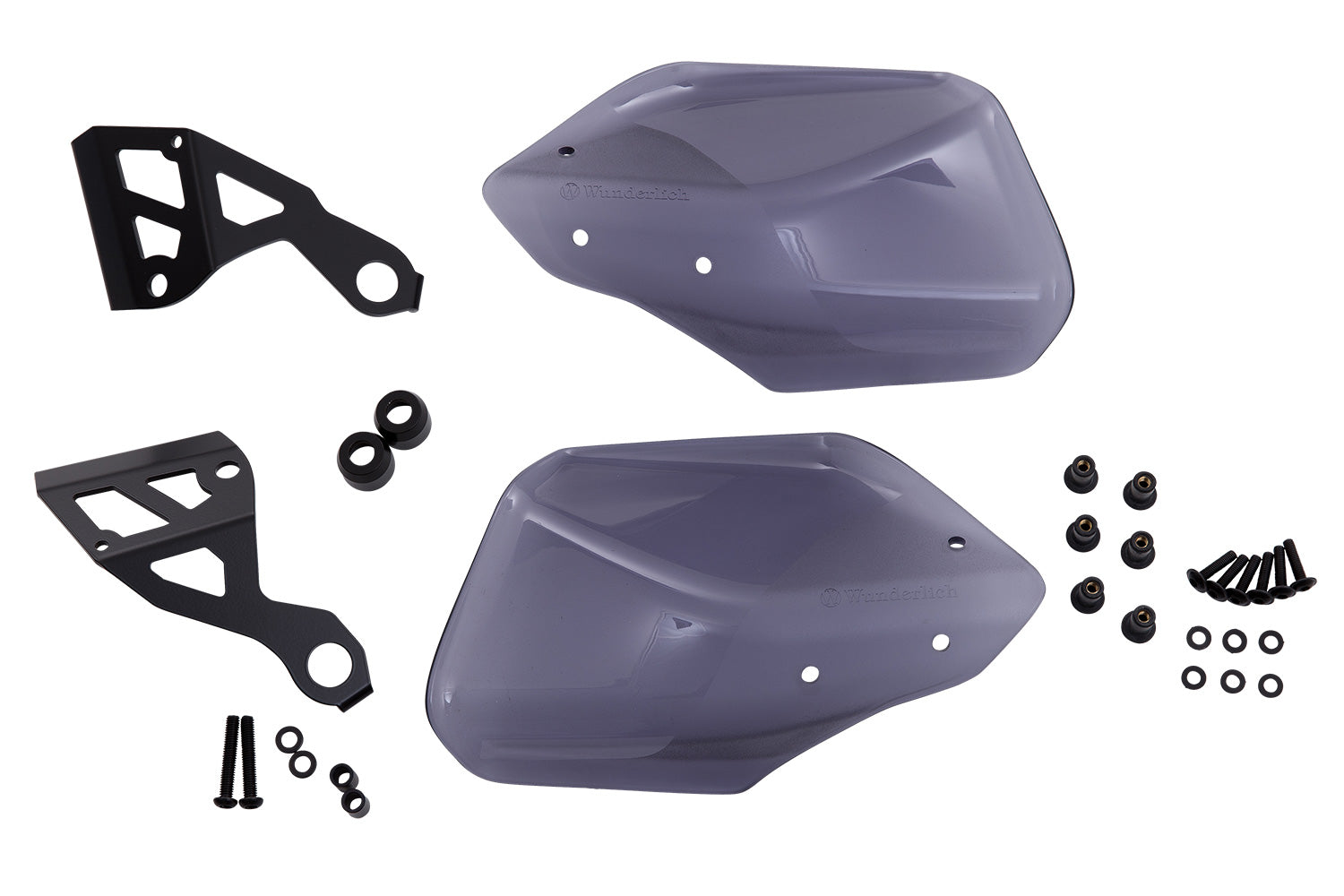 Wunderlich Hand Guards | Clear | BMW R nineT -   Pyramid Motorcycle Accessories