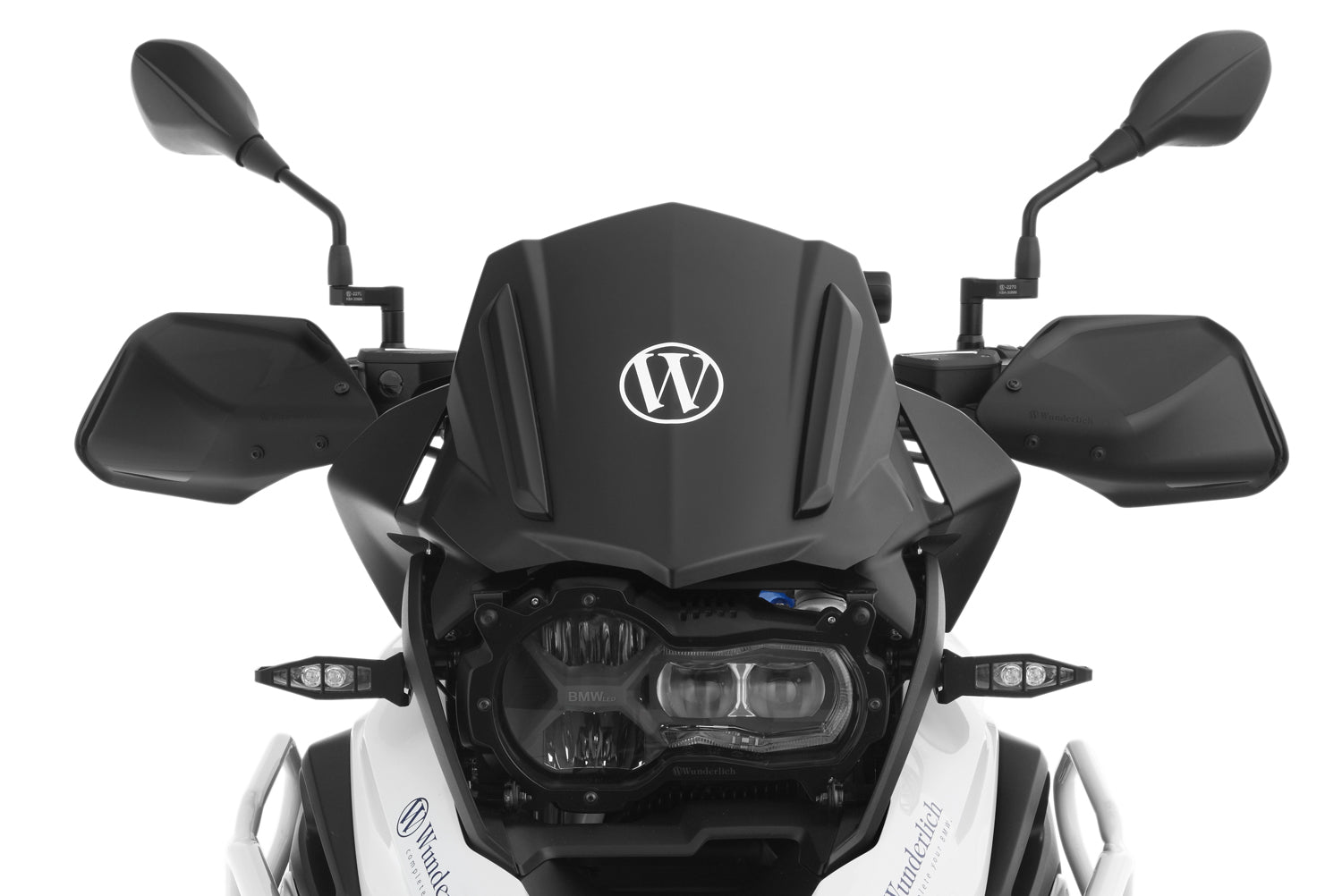 Wunderlich Hand Protectors Guards | Black | BMW R nineT -   Pyramid Motorcycle Accessories