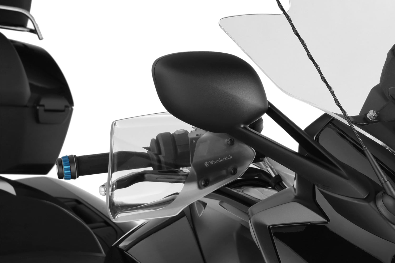 Wunderlich Hand Guards Mounting Kit | Black | BMW R nineT -   Pyramid Motorcycle Accessories
