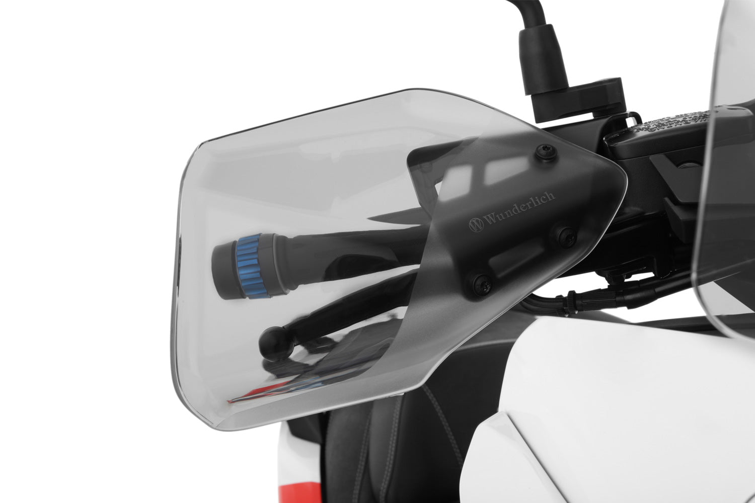 Wunderlich Ergo Hand Guards | Clear -   Pyramid Motorcycle Accessories