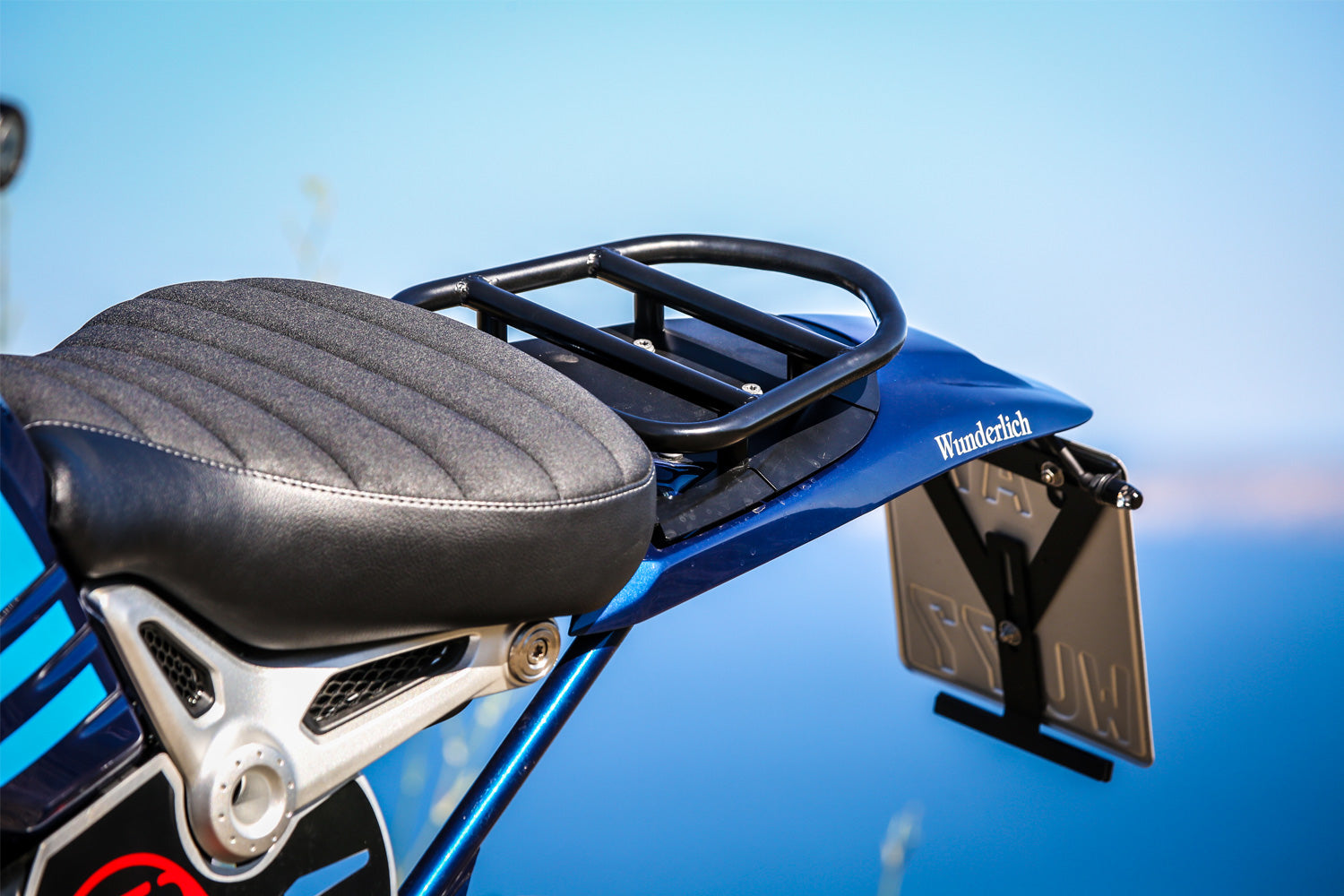 Wunderlich “Enduro” Tail Conversion with Rear Light | Unpainted -   Pyramid Motorcycle Accessories