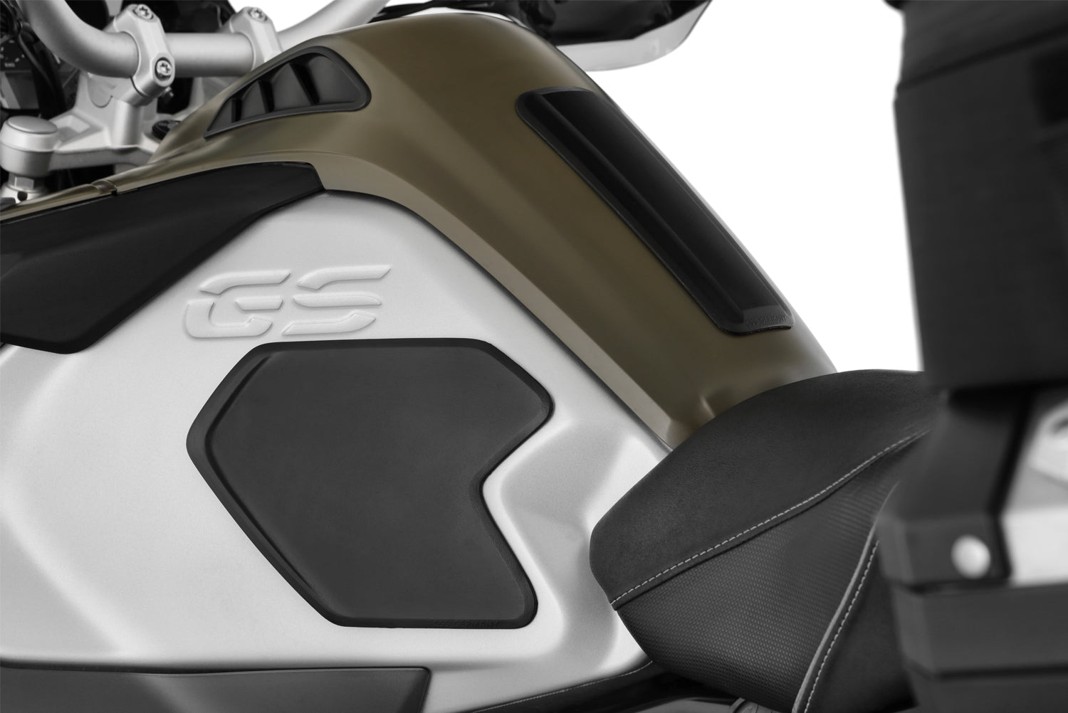 Wunderlich Tank Pad Set 2 Pieces Large | Black | BMW R 1250 GS -   Pyramid Motorcycle Accessories