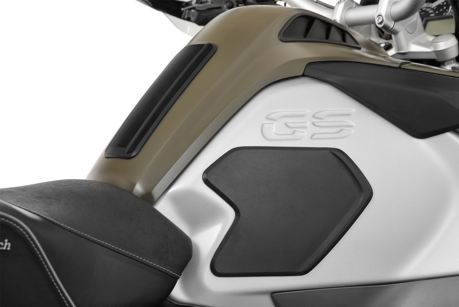 Wunderlich Tank Pad Set 2 Pieces Large | Black | BMW R 1250 GS -   Pyramid Motorcycle Accessories