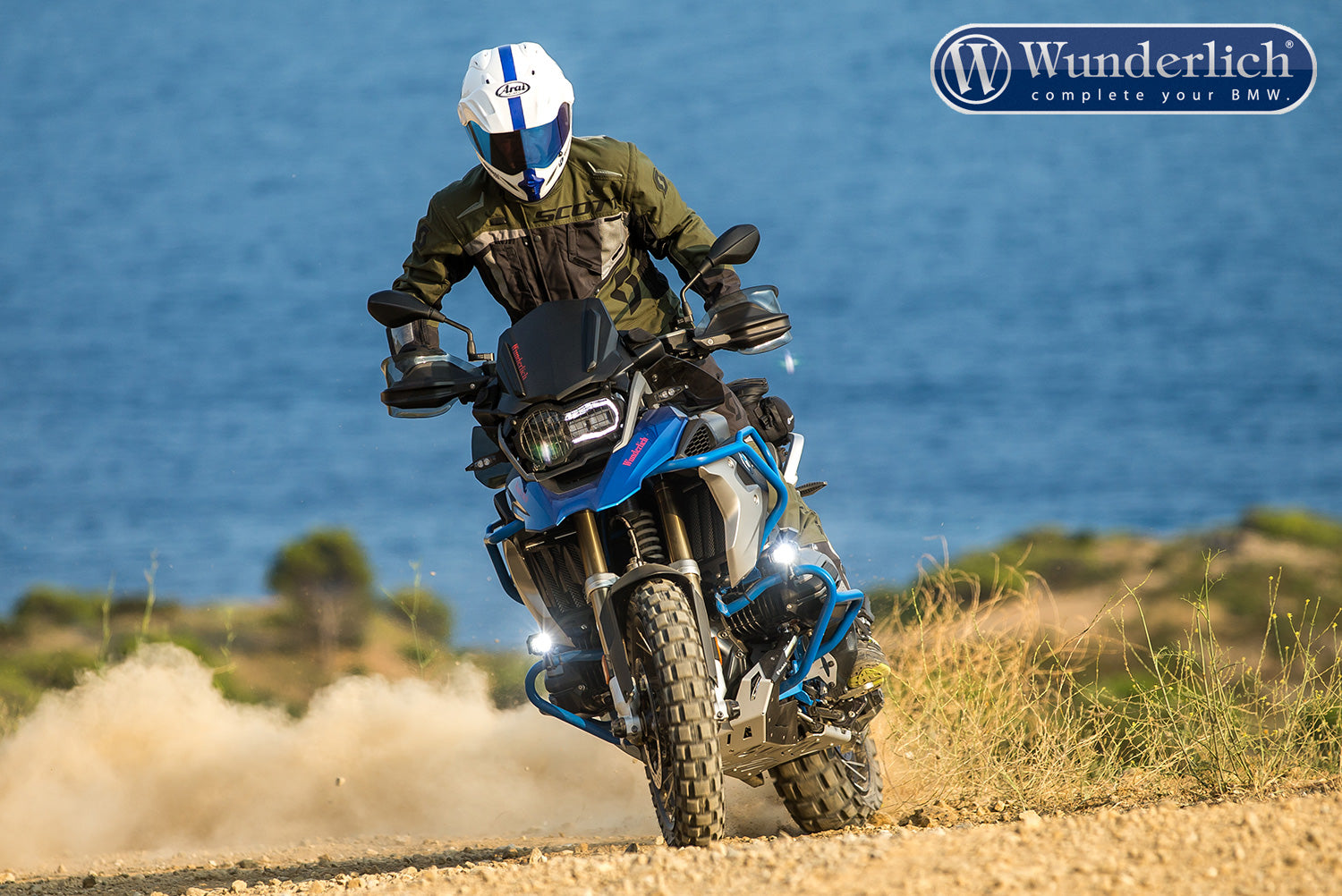 Wunderlich Tank Pad Set | Black | BMW R 1250 GS Adventure -   Pyramid Motorcycle Accessories