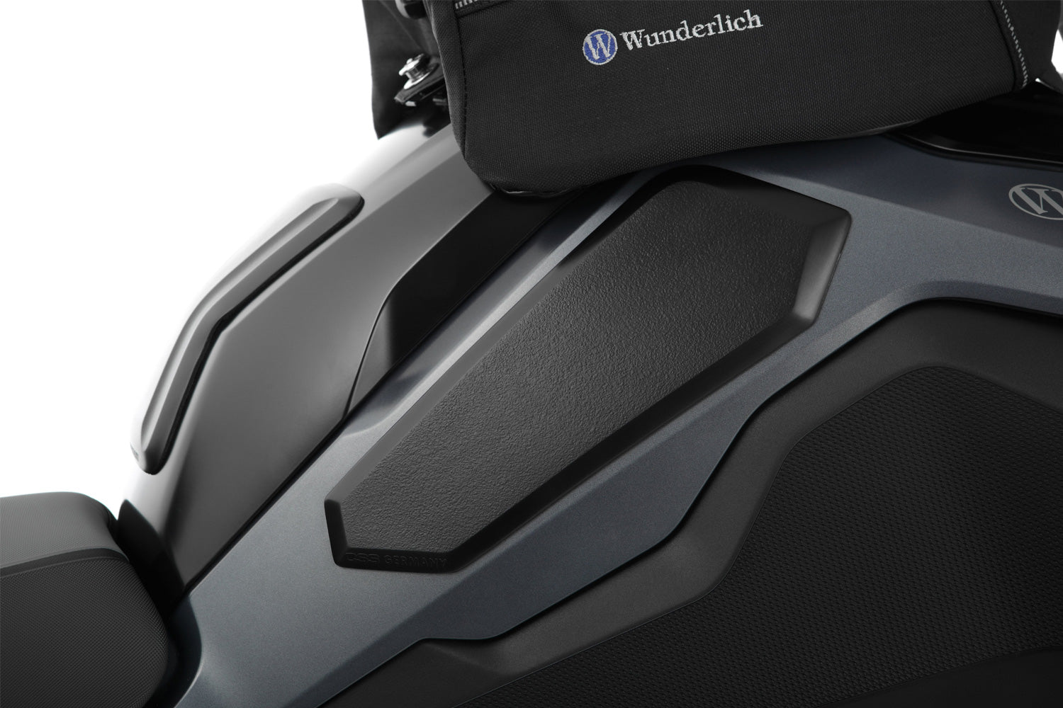 Wunderlich Tank Protection Pad Classic Two-part | Black | BMW R 18 -   Pyramid Motorcycle Accessories