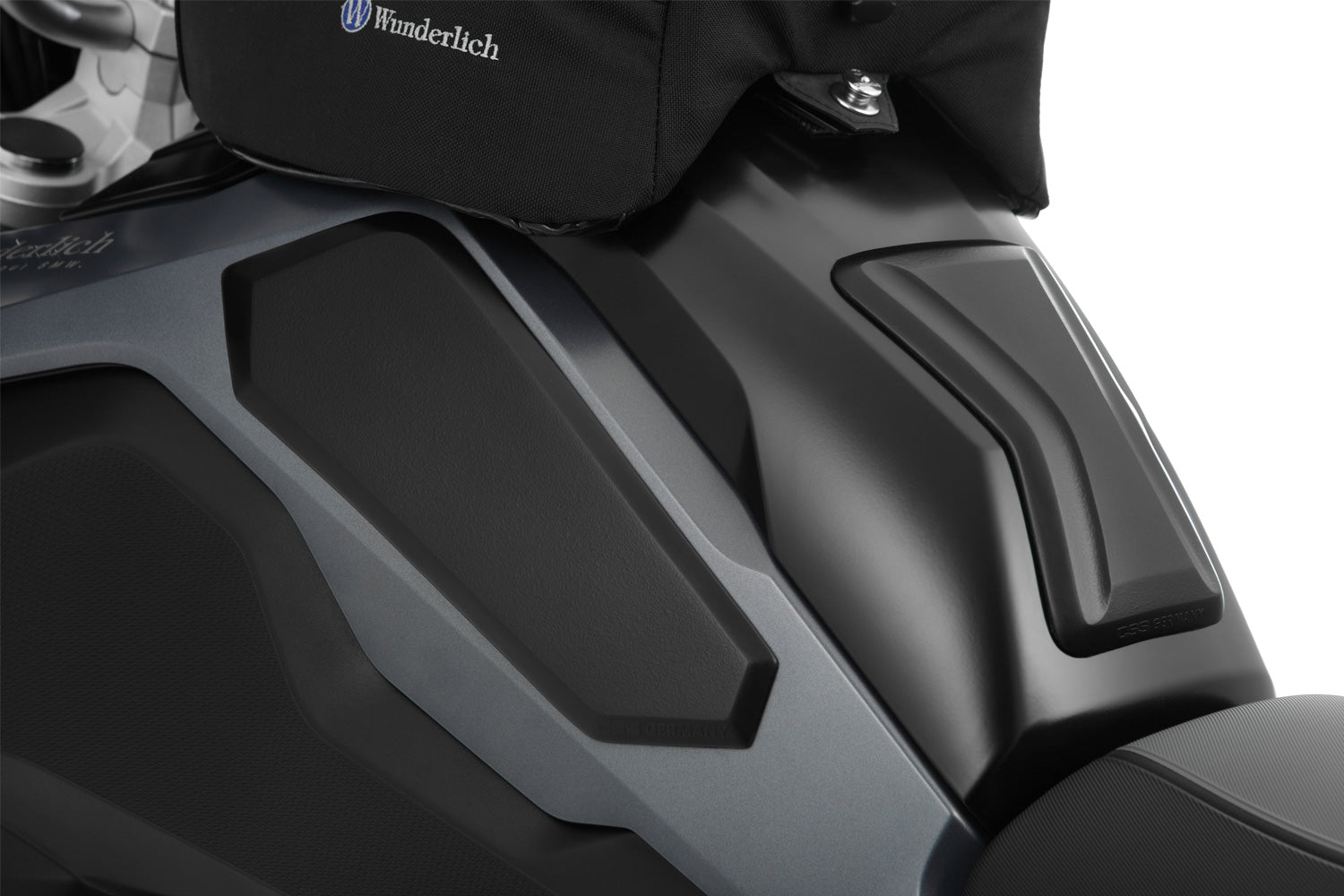 Wunderlich Tank Protection Pad Classic Two-part | Black | BMW R 18 -   Pyramid Motorcycle Accessories