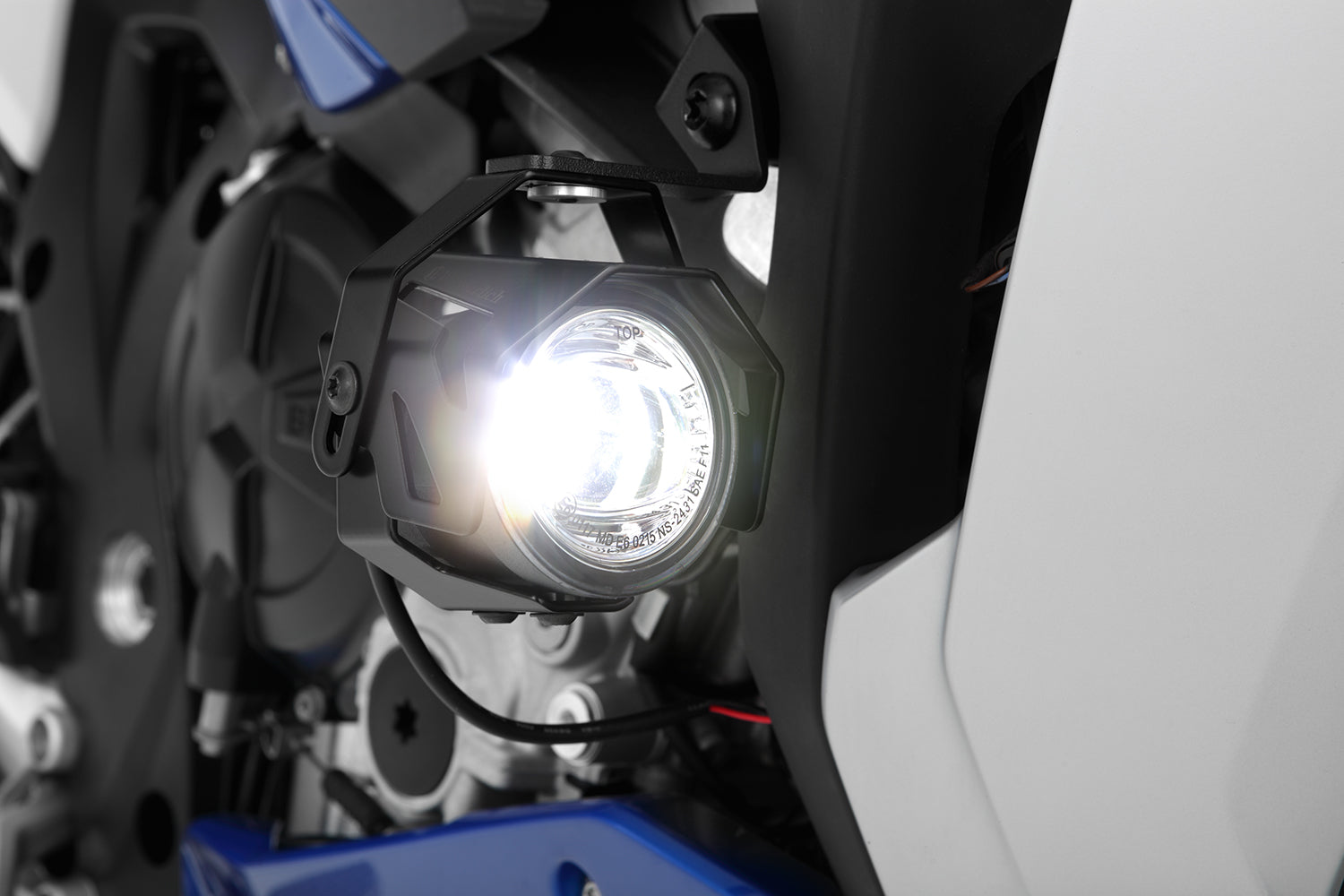 Wunderlich Aton LED Auxiliary Headlights | Black -   Pyramid Motorcycle Accessories