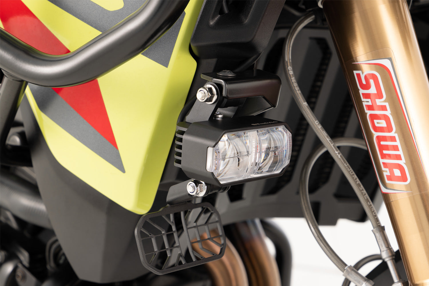 Wunderlich Microflooter 3.0 Auxillary Headlight | Black | BMW R 1300 GS -   Pyramid Motorcycle Accessories
