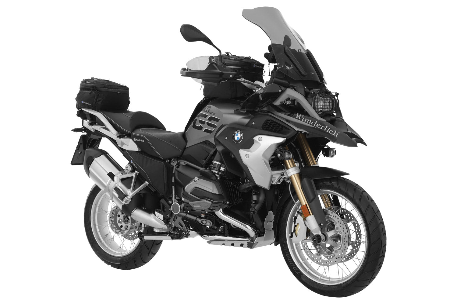 Wunderlich Microflooter LED Auxiliary Headlight | Silver | BMW R 1250 R -   Pyramid Motorcycle Accessories