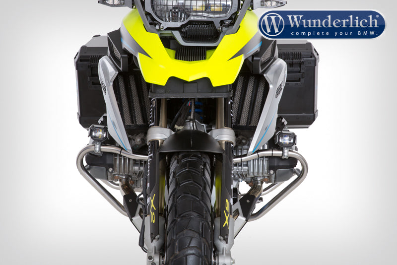 Wunderlich LED Additional Headlight Aton For Vehicle Install | Black | BMW F 800 R -   Pyramid Motorcycle Accessories