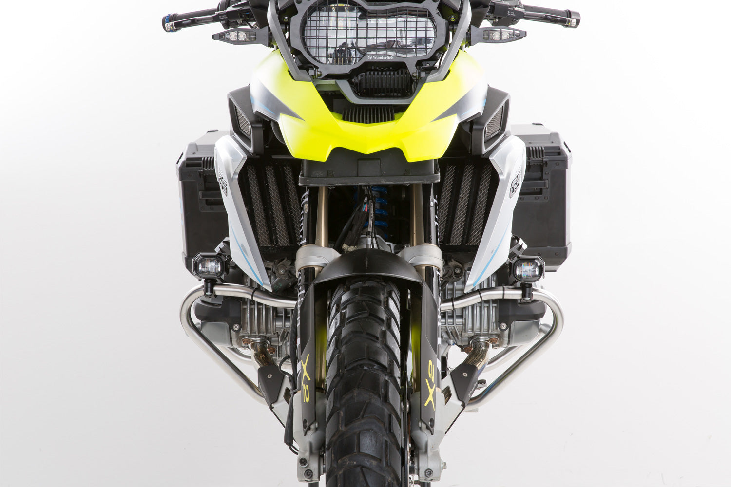 Wunderlich Microflooter LED Auxiliary Headlight | Black | BMW S 1000 XR -   Pyramid Motorcycle Accessories