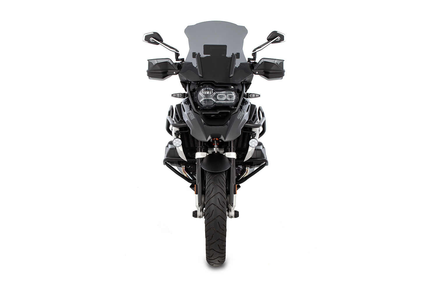Wunderlich Edition Dayron Integrated LED Daytime Running Light System | Black -   Pyramid Motorcycle Accessories