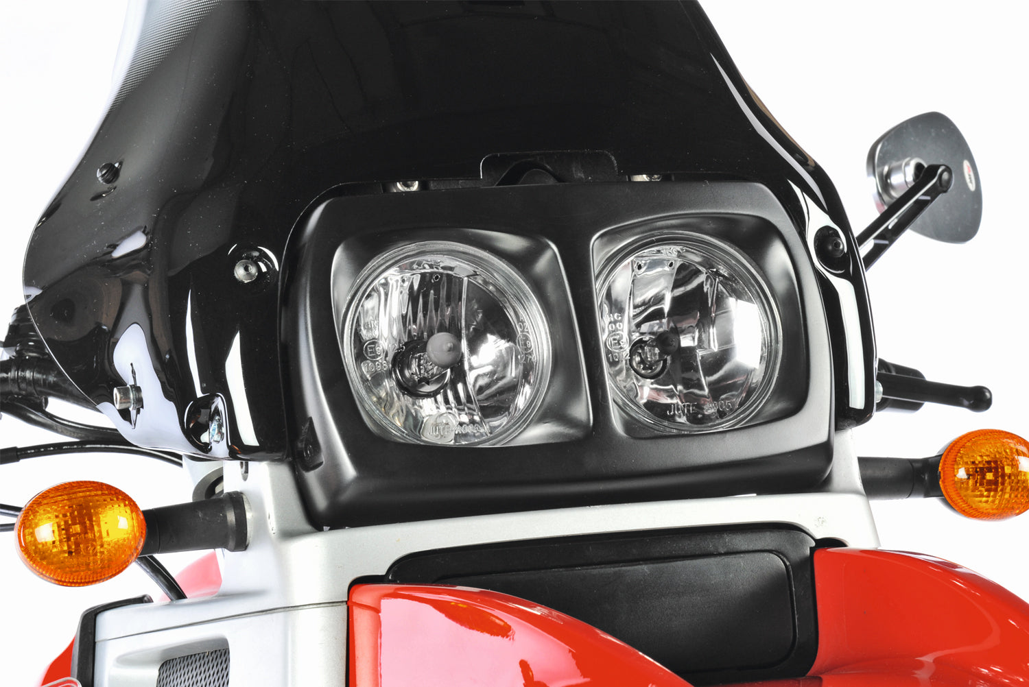 Wunderlich Doubleshock Axle Crash Pads Front | Black -   Pyramid Motorcycle Accessories