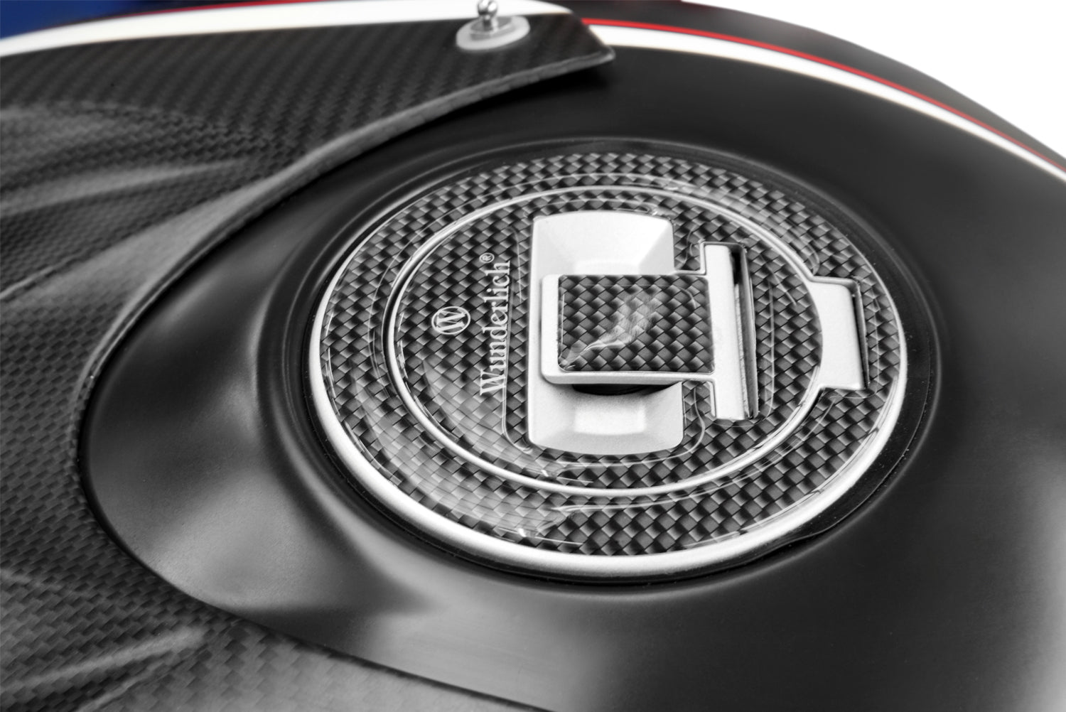 Wunderlich Filler Cap Cover Carbon Look | Carbon Optic | BMW R nineT -   Pyramid Motorcycle Accessories
