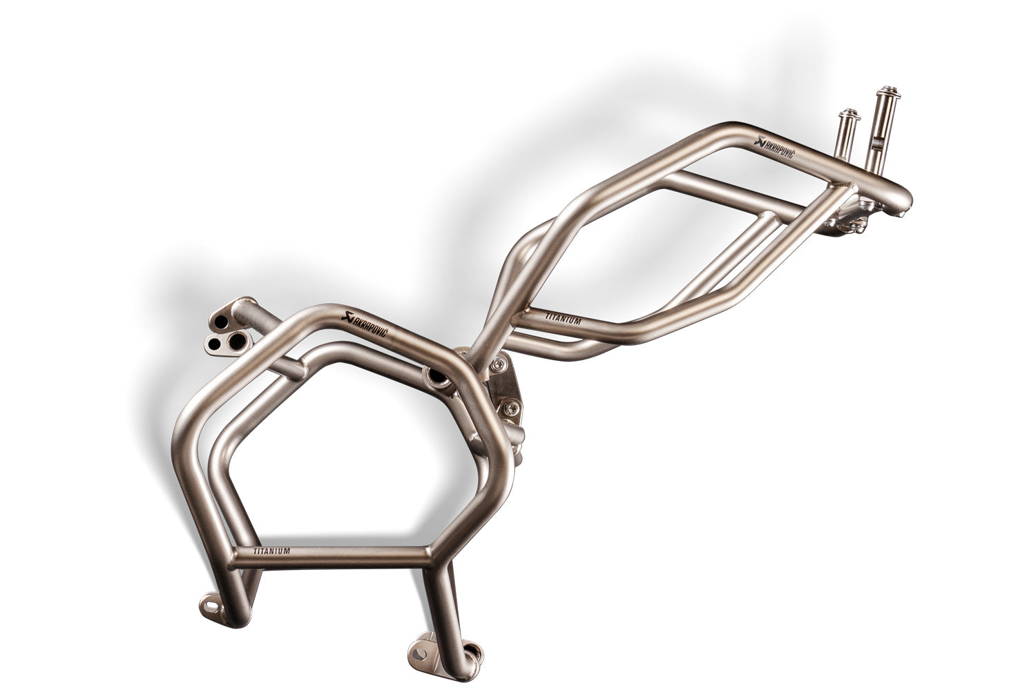 Wunderlich Akrapovic Tank Protection Bars | R 1250 GS | Titanium -   Pyramid Motorcycle Accessories