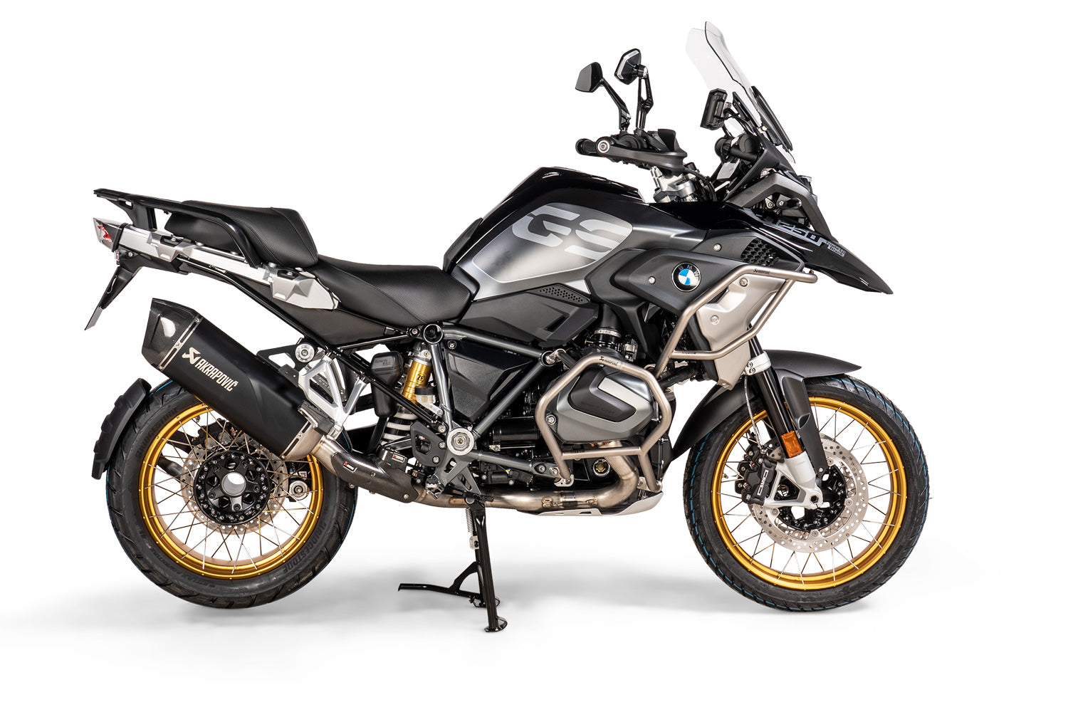 Wunderlich Akrapovic Tank Protection Bars | R 1250 GS | Titanium -   Pyramid Motorcycle Accessories