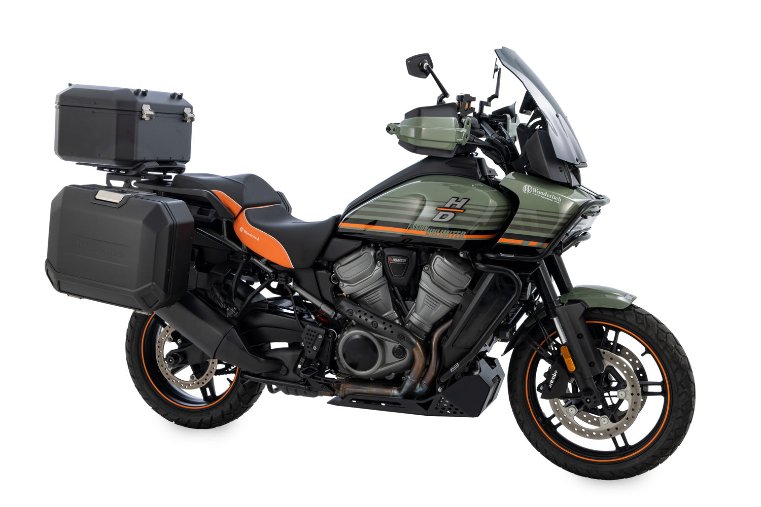 Wunderlich Topcase X-Case X48 Lockable | Silver | BMW R 1300 GS -   Pyramid Motorcycle Accessories