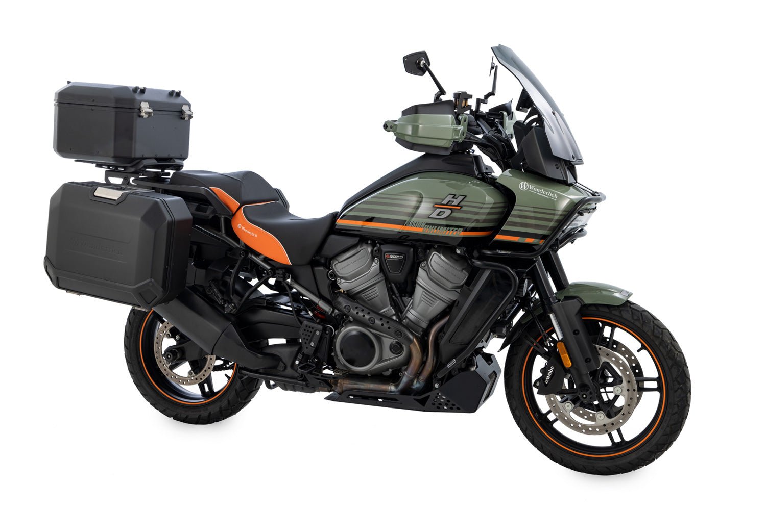 Wunderlich Topcase X-Case X48 with Standard Lock | Black | BMW R 1300 GS -   Pyramid Motorcycle Accessories