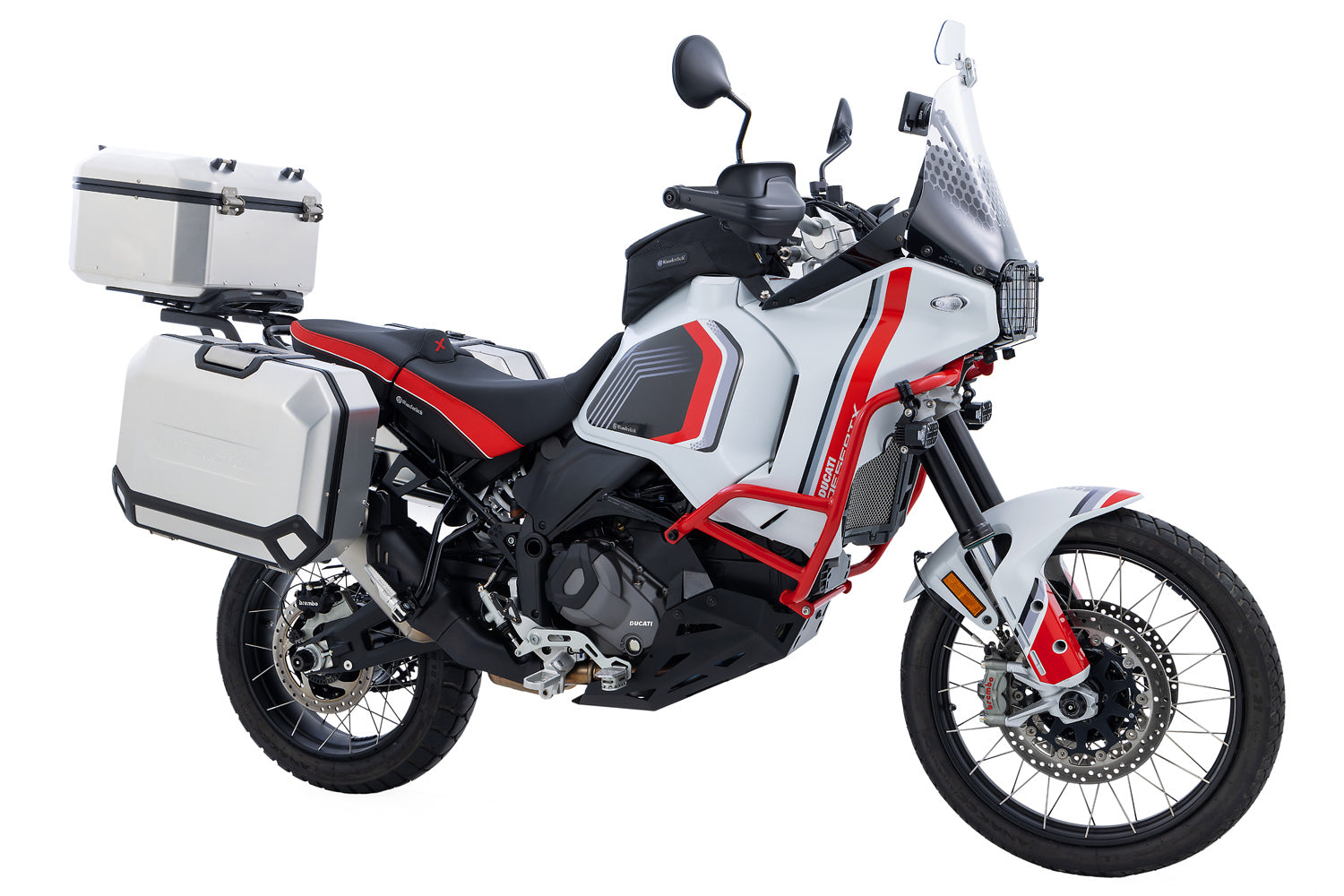 Wunderlich Case Set X-case X36 Aluminium with Lock Coded | Silver -   Pyramid Motorcycle Accessories