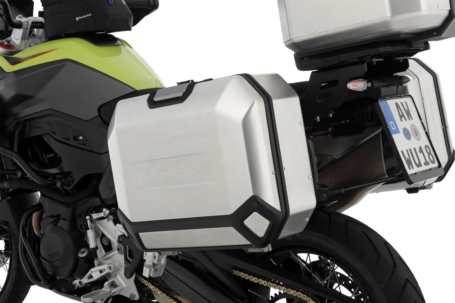 Wunderlich Lock Cylinder Programmable For X-Bag Topcase Piece | Silver -   Pyramid Motorcycle Accessories