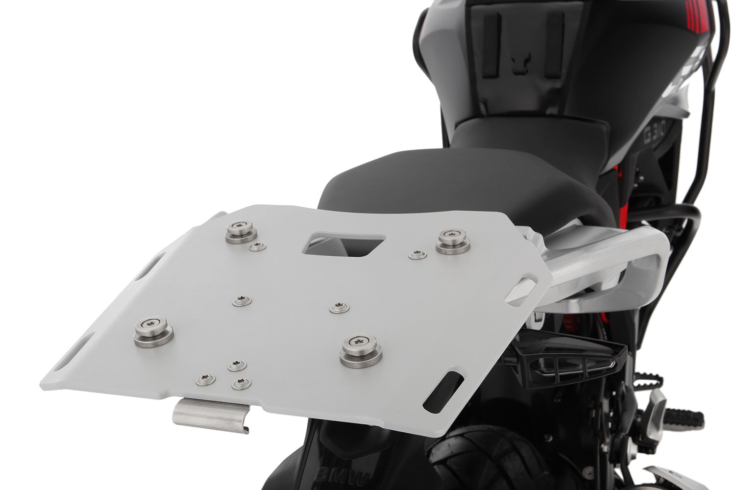 Wunderlich Extreme Top Case Rack | R 1300 GS Adventure | Black-Silver -   Pyramid Motorcycle Accessories