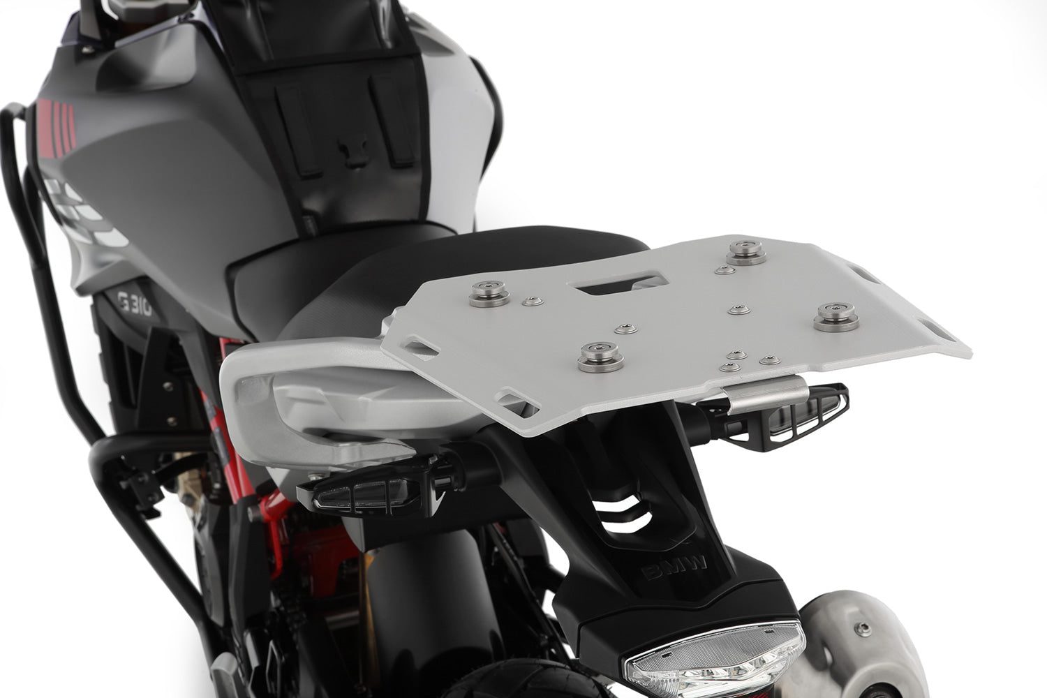 Wunderlich Extreme Top Case Rack | R 1300 GS Adventure | Black-Silver -   Pyramid Motorcycle Accessories