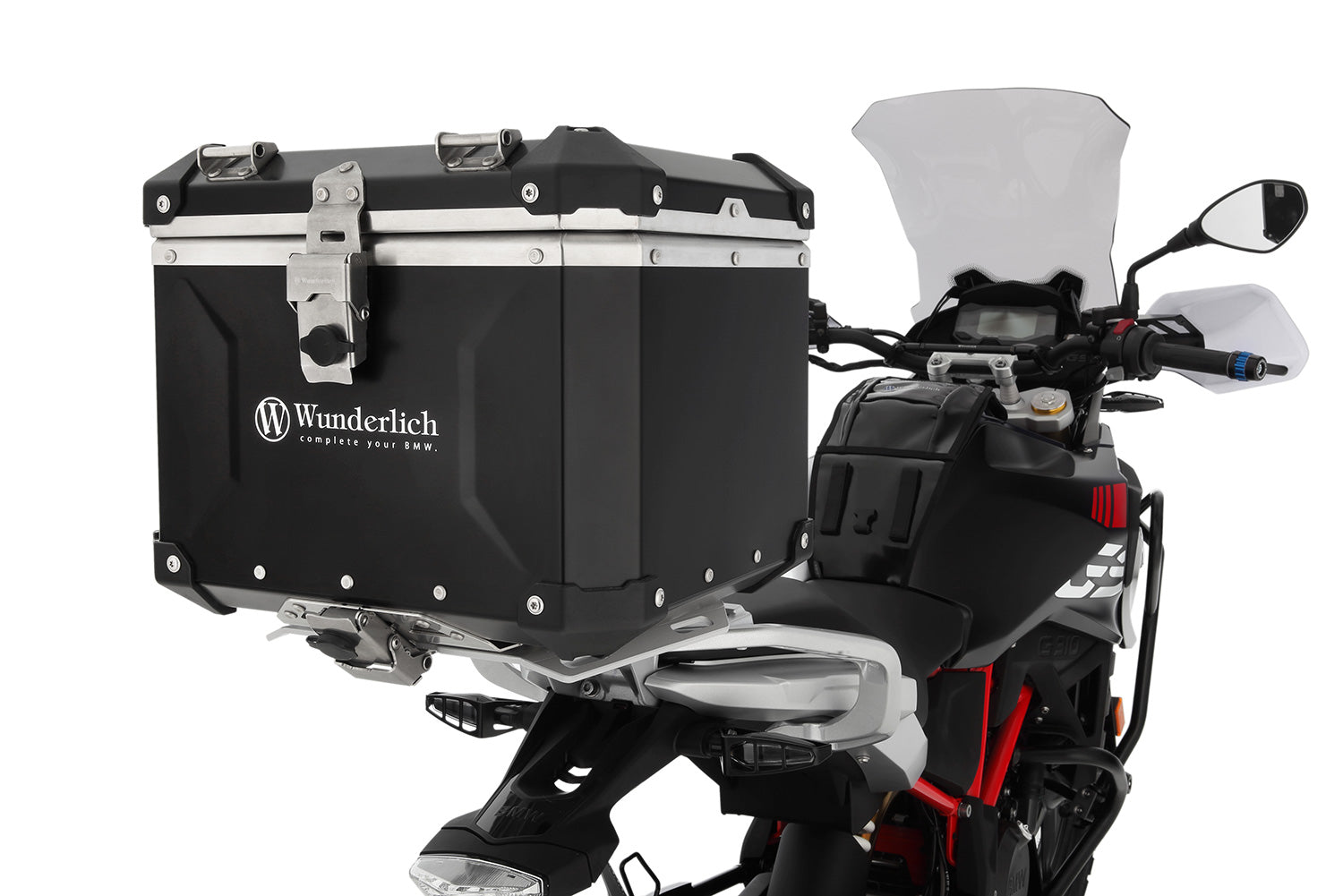 Wunderlich Extreme Top Case Rack | R 1300 GS Adventure | Black-Silver -   Pyramid Motorcycle Accessories