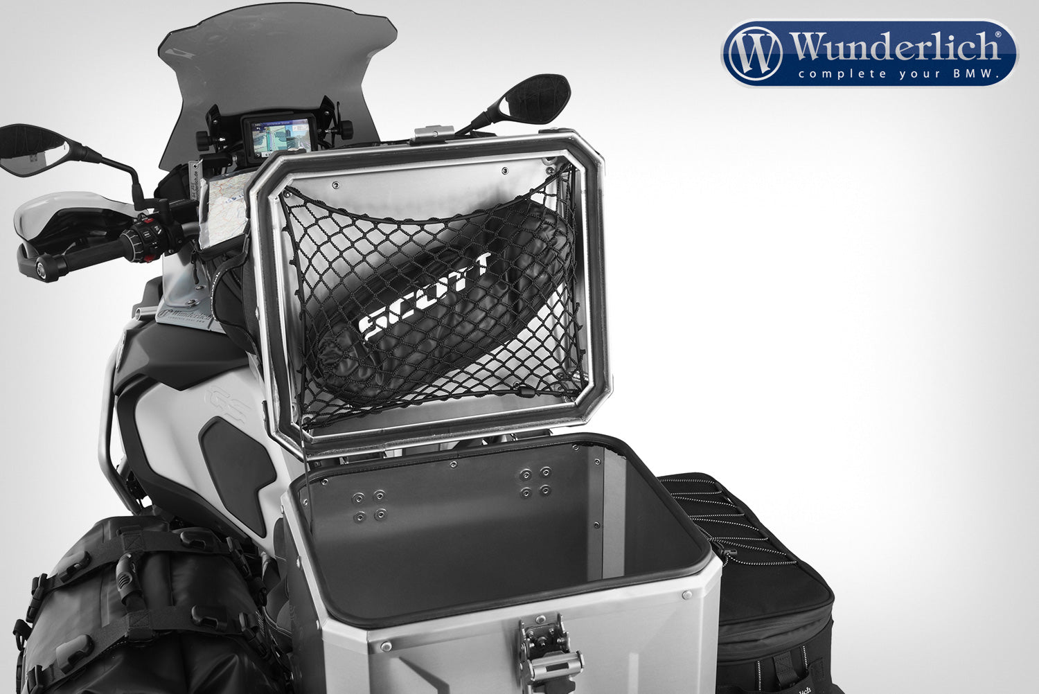 Wunderlich Extreme Top Case | Aluminum -   Pyramid Motorcycle Accessories