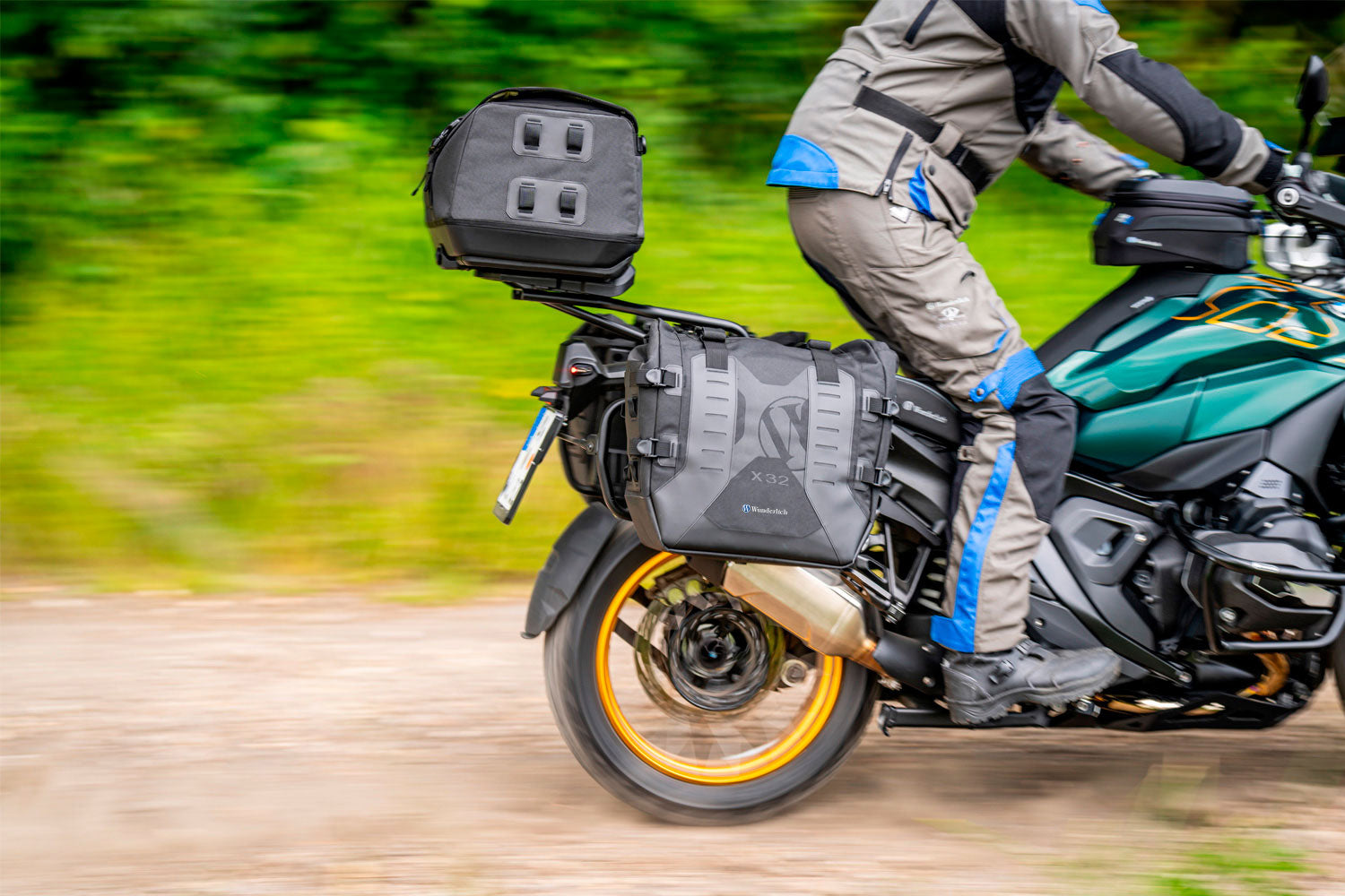 Wunderlich Side Bags X-bags X32 Set | Black | BMW R 1300 GS -   Pyramid Motorcycle Accessories