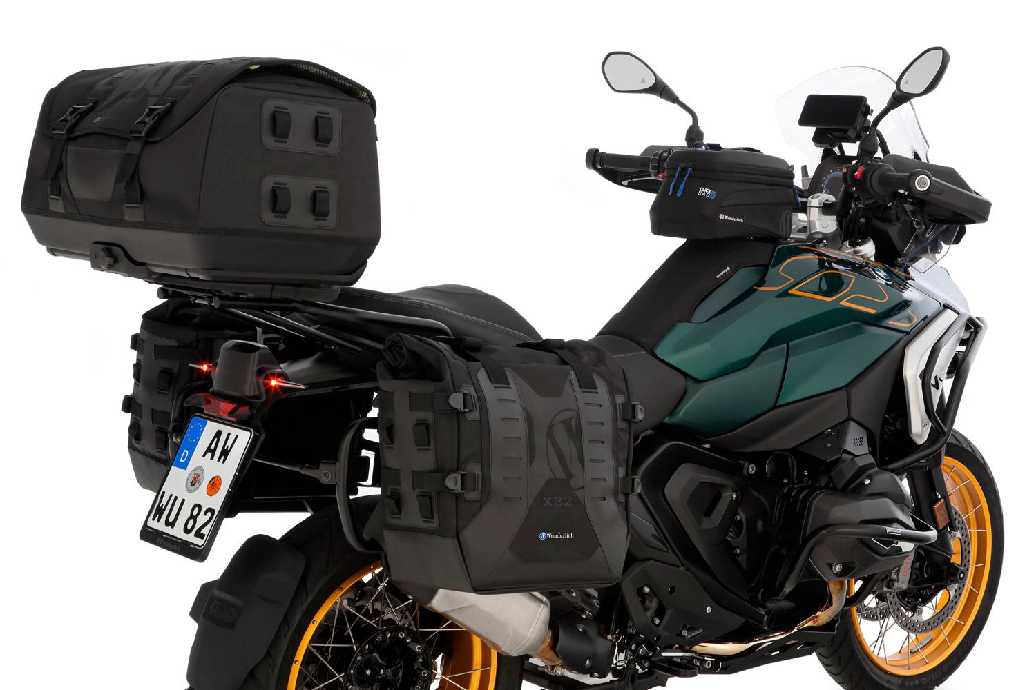 Wunderlich Topcase X-Case X48 Lockable | Black | BMW R 1300 GS -   Pyramid Motorcycle Accessories
