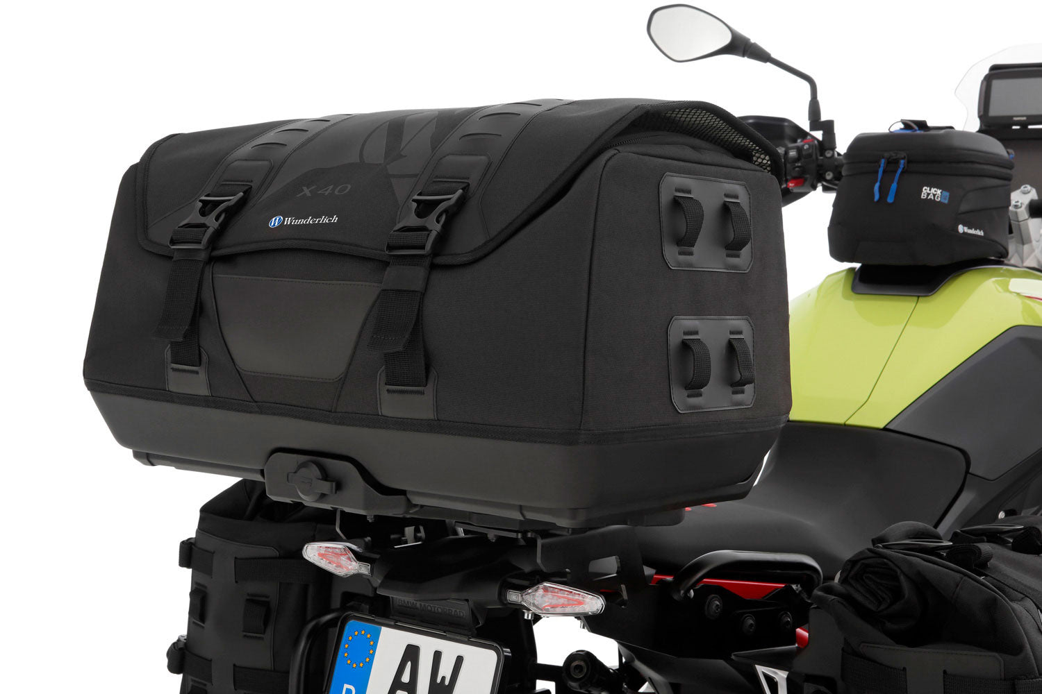 Wunderlich Top Case Carrier X-Rack for Original Luggage Rack | BMW F 750 GS -   Pyramid Motorcycle Accessories