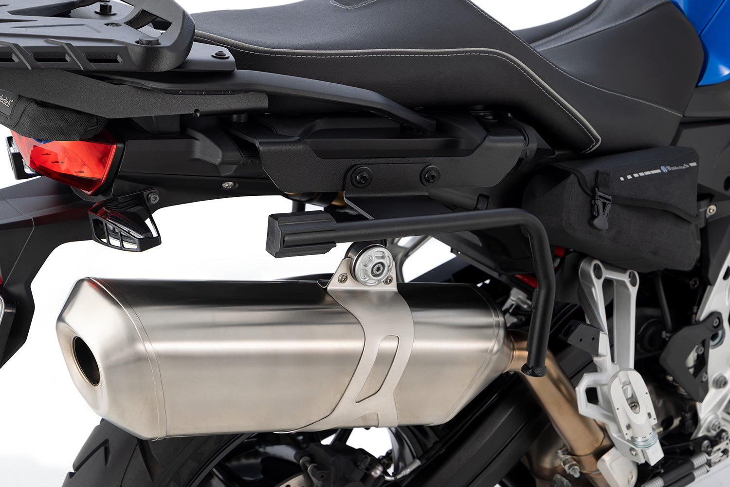 Wunderlich Side Rack For Original Aluminium Panniers Piece | Black | BMW R 1300 GS -   Pyramid Motorcycle Accessories