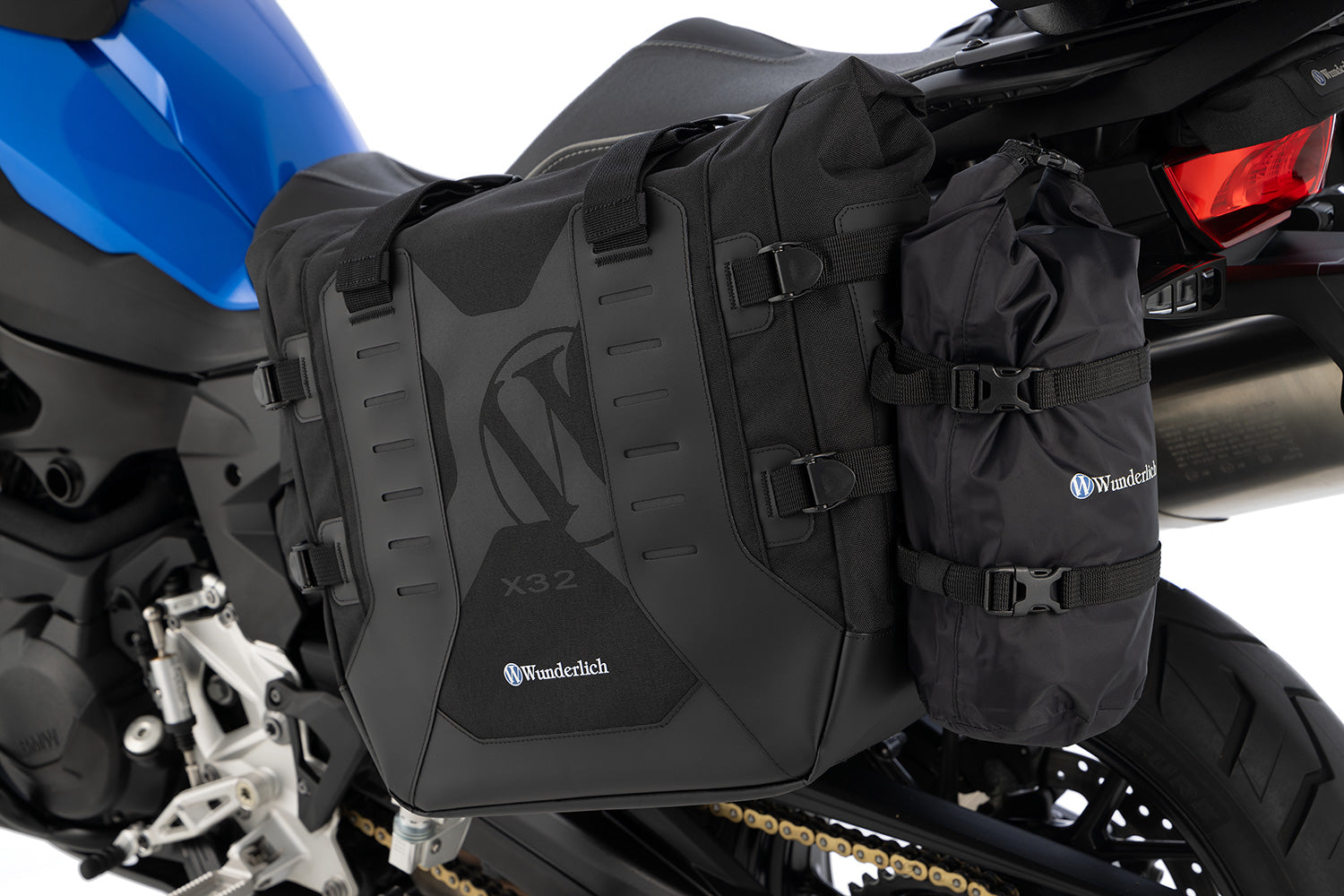 Wunderlich Side Rack For Original Aluminium Panniers Piece | Black | BMW R 1300 GS -   Pyramid Motorcycle Accessories
