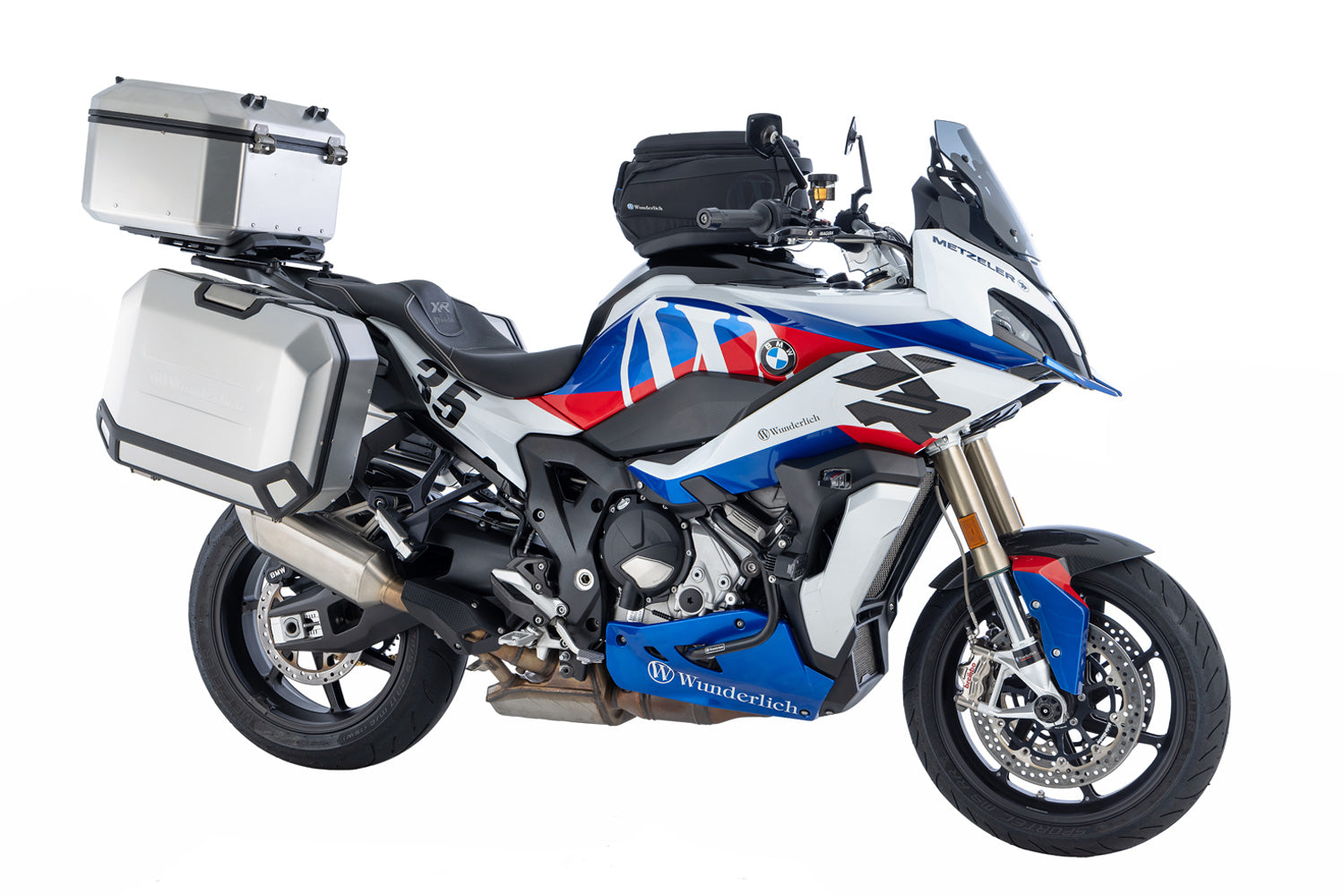 Wunderlich Topcase Carrier X-rack For Models with Original Vario | Black | BMW F 750 GS -   Pyramid Motorcycle Accessories