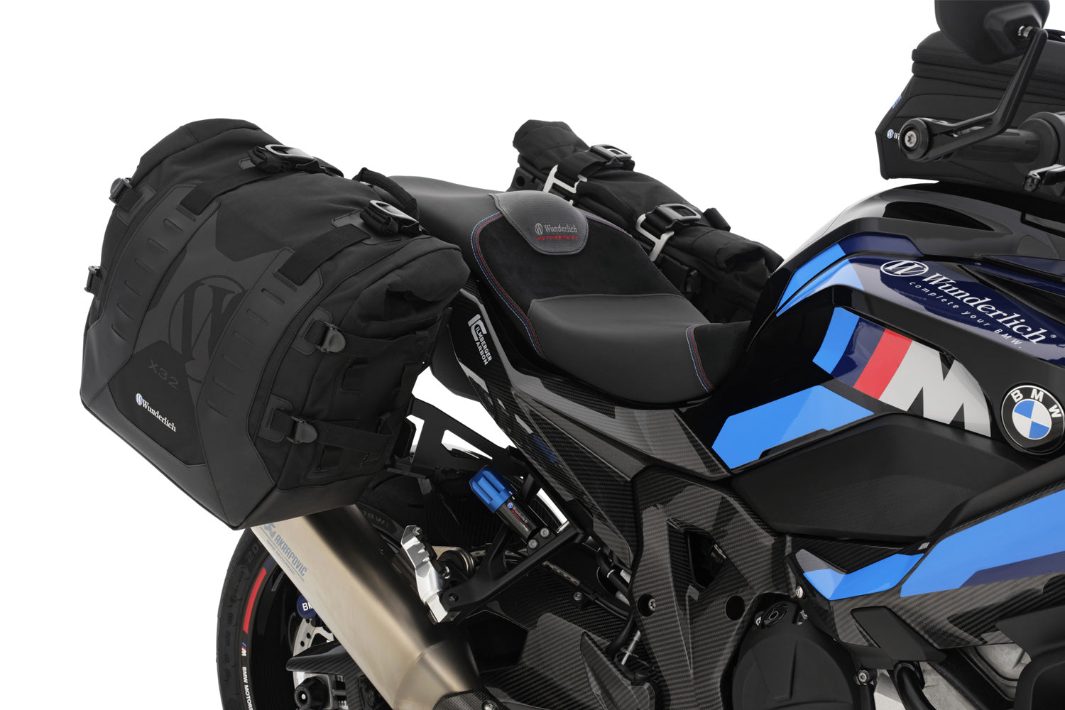 Wunderlich Luggage Wall Bracket System Set | Silver | BMW R 1250 GS -   Pyramid Motorcycle Accessories
