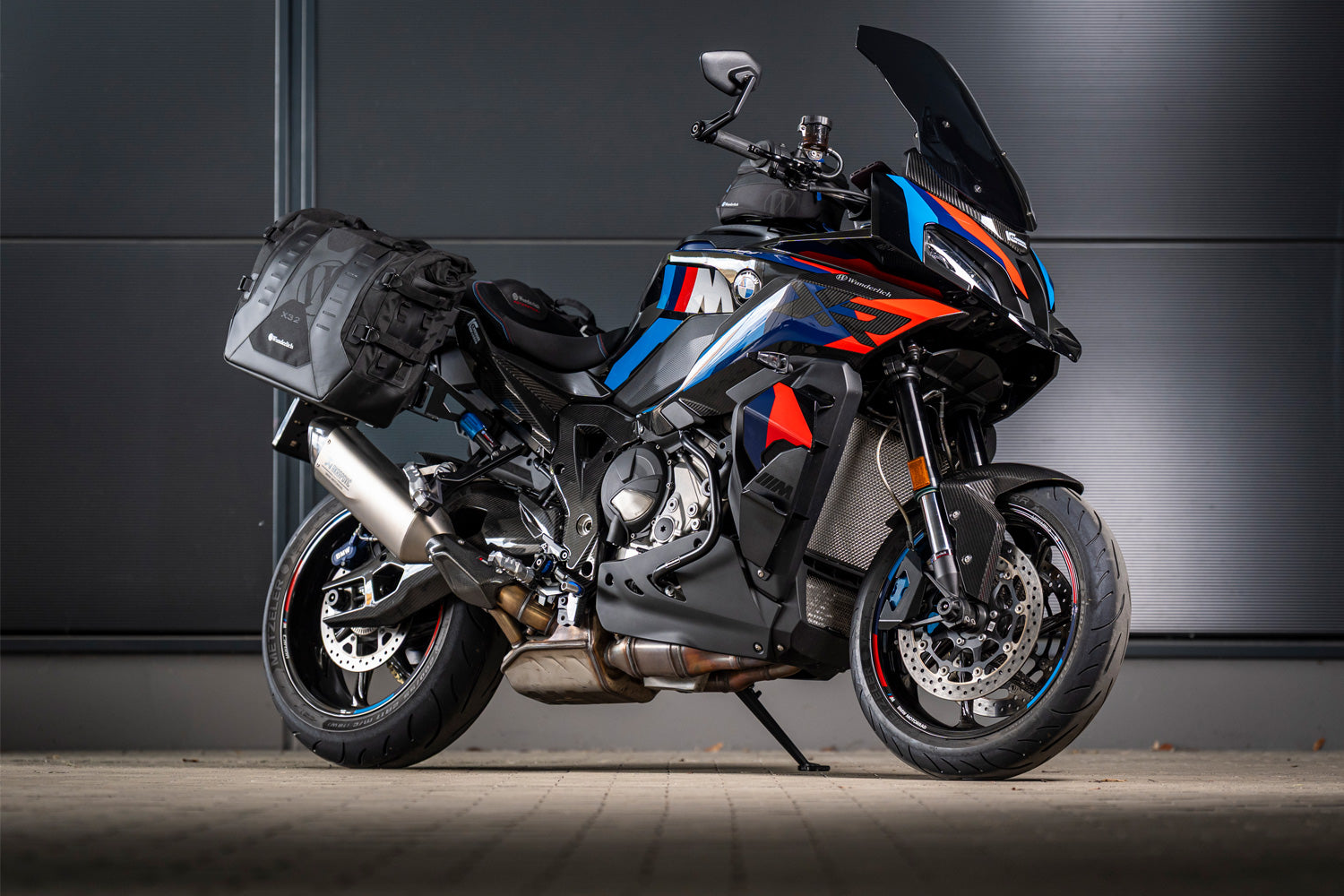 Wunderlich Luggage Wall Bracket System Set | Silver | BMW R 1250 GS -   Pyramid Motorcycle Accessories