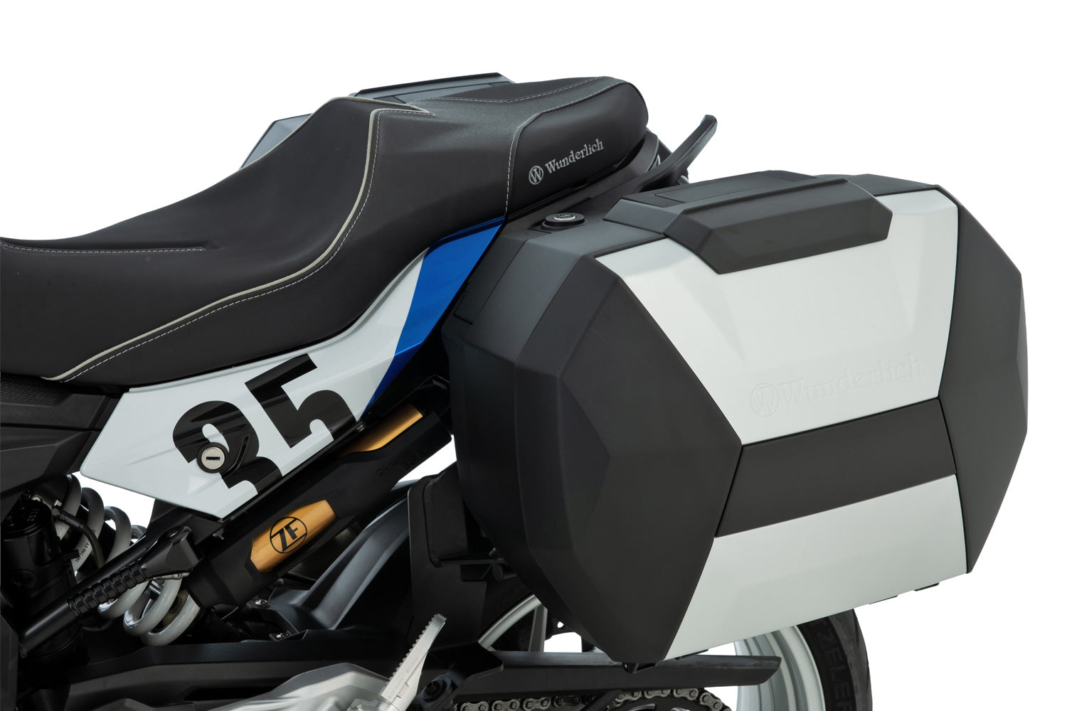 Wunderlich Vario Case Set X-Case X30 | Black-Silver | BMW R 1300 GS -   Pyramid Motorcycle Accessories