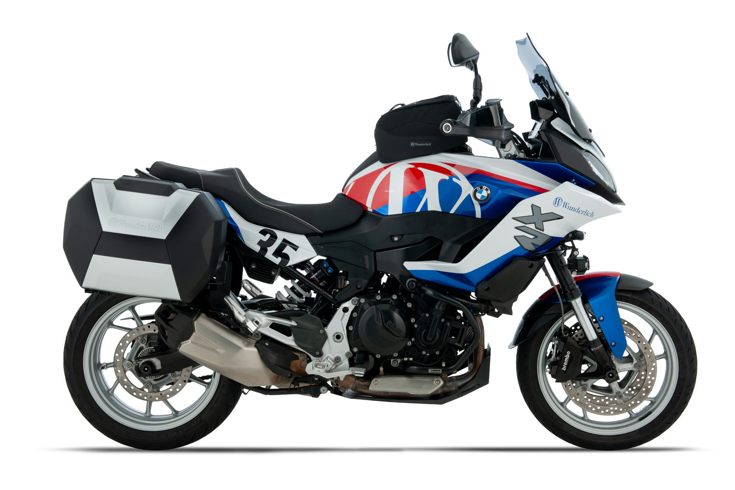 Wunderlich Vario Case Set X-Case X30 | Black-Silver | BMW R 1300 GS -   Pyramid Motorcycle Accessories