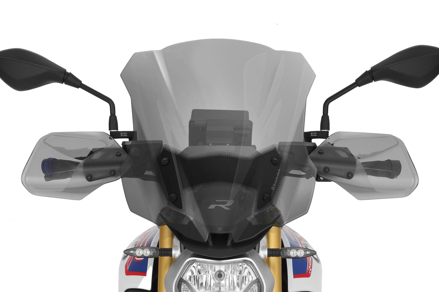 Wunderlich Windshield Marathon | Light Smoke | BMW C 400 X -   Pyramid Motorcycle Accessories