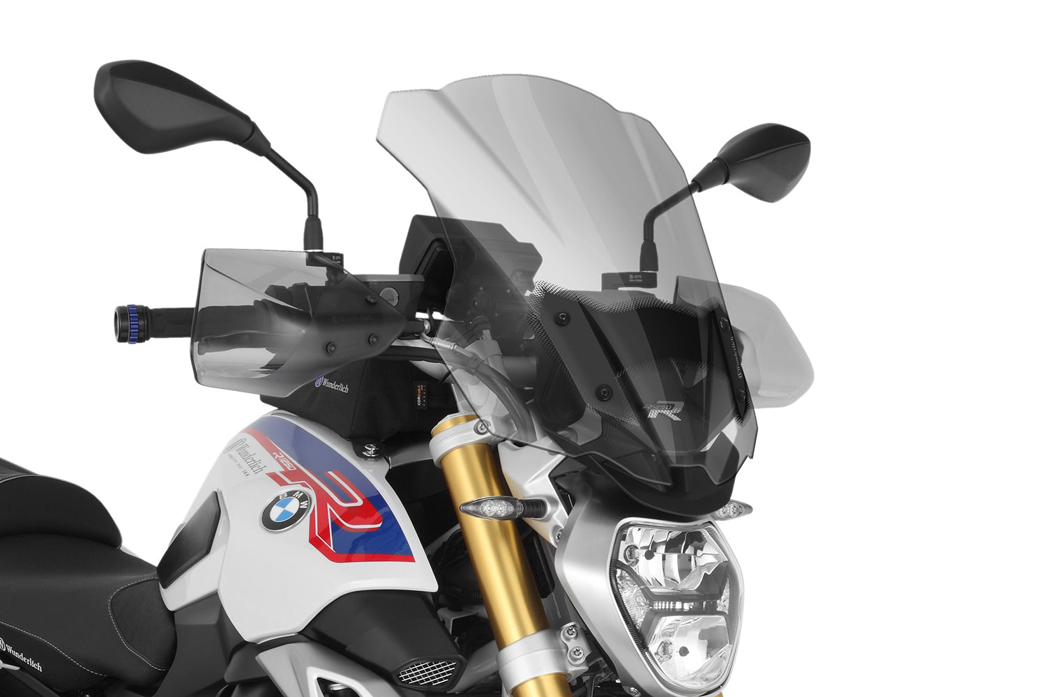 Wunderlich Windshield Marathon | Light Smoke | BMW C 400 X -   Pyramid Motorcycle Accessories